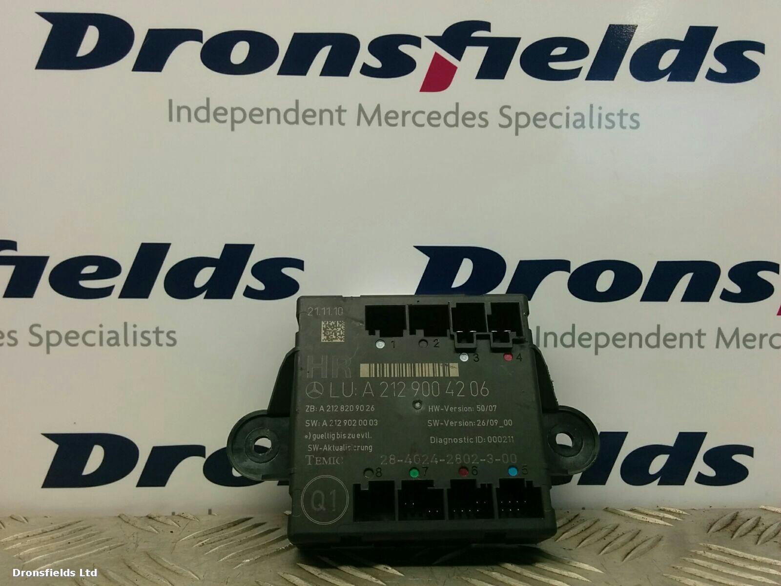 View Auto part ECU Mercedes C Class 2011