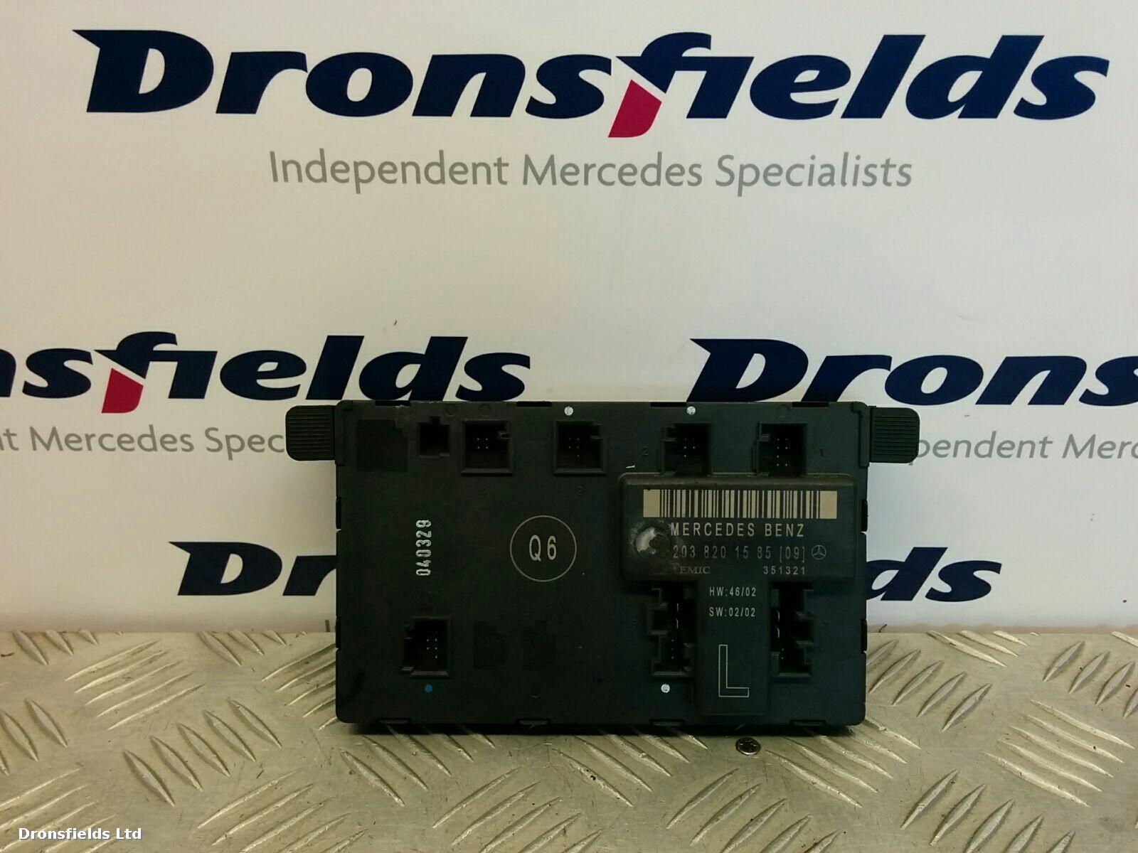 View Auto part ECU Mercedes C Class 2004