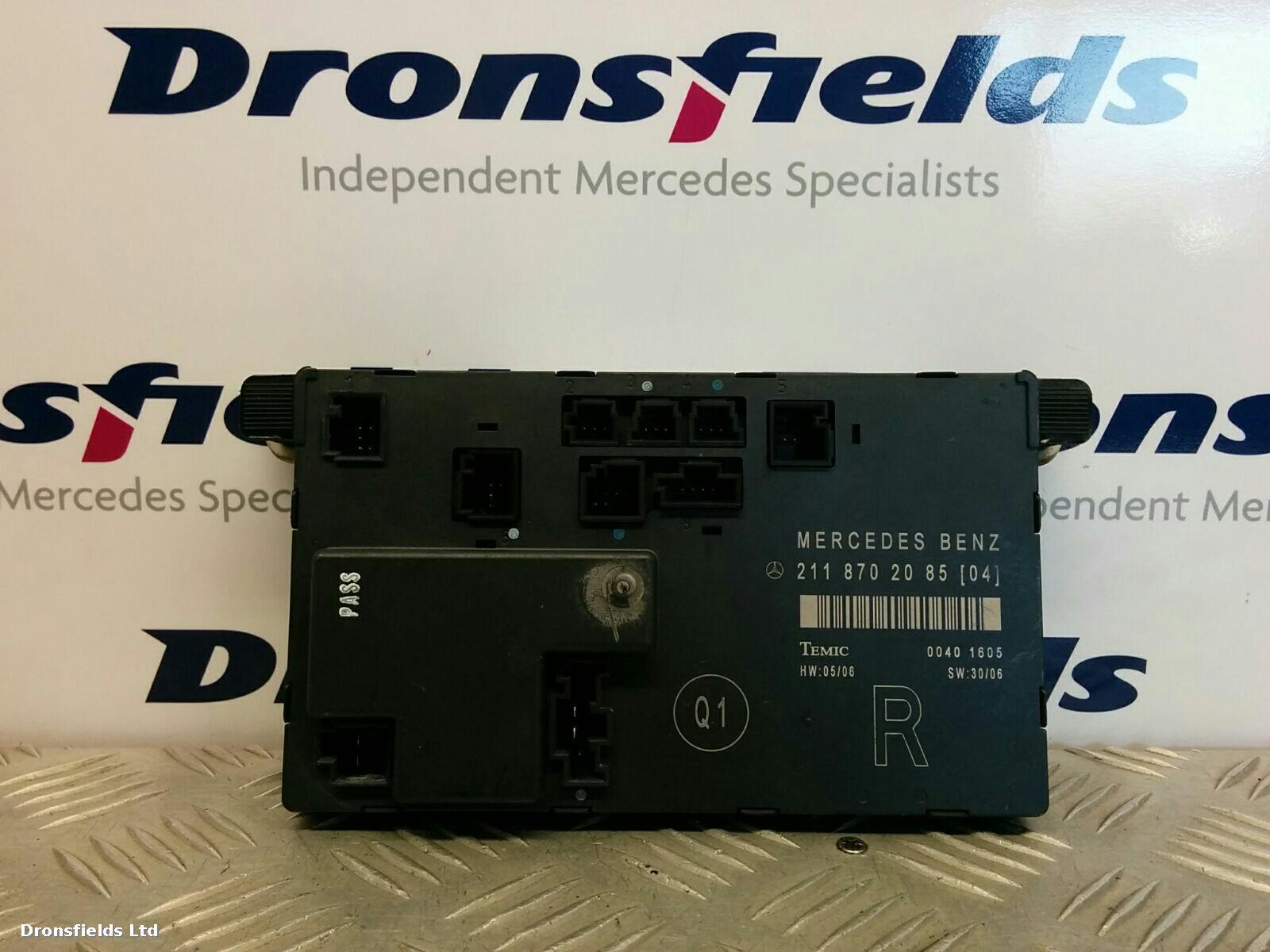 View Auto part ECU Mercedes E Class 2007