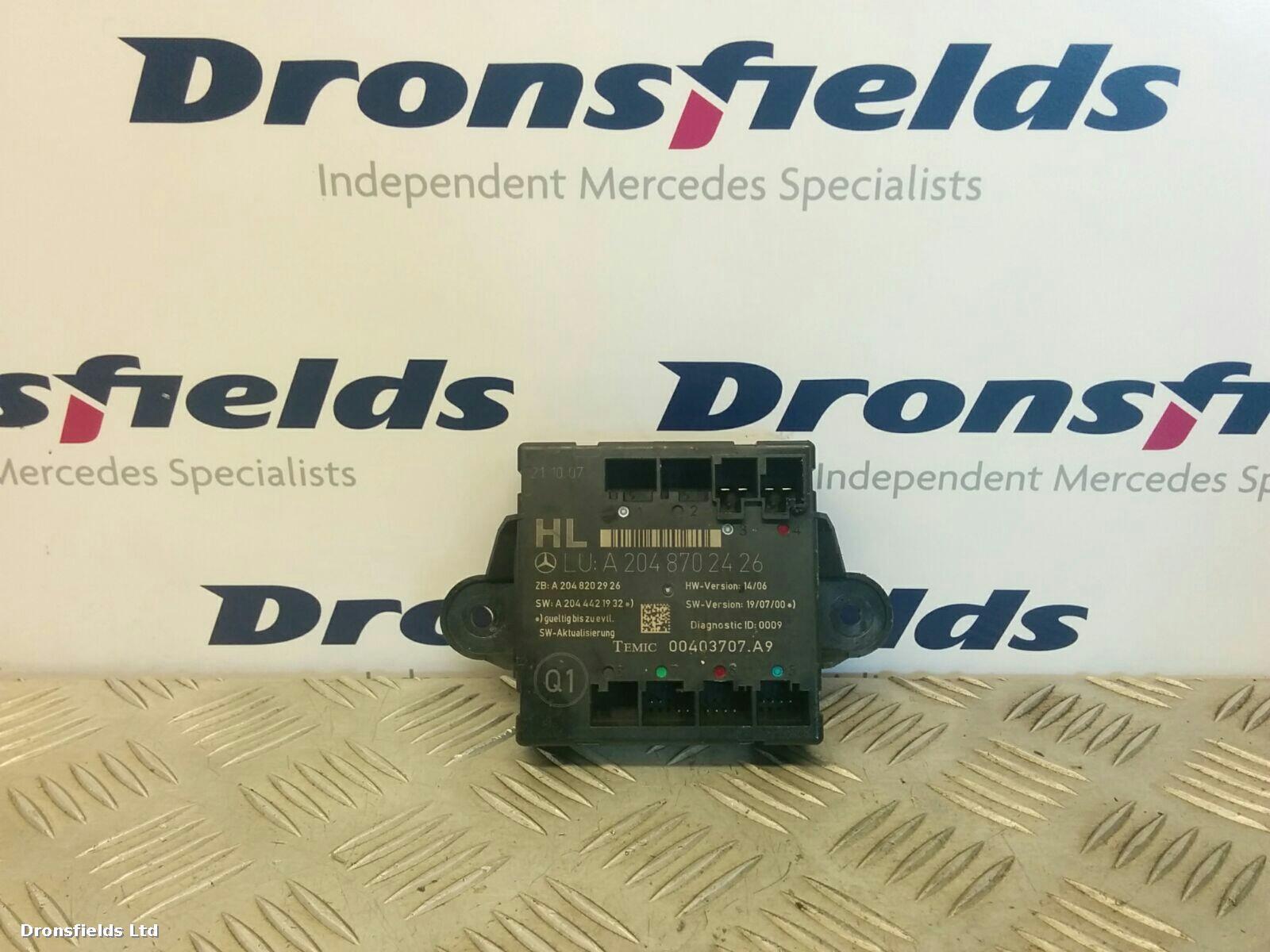 View Auto part ECU Mercedes C Class 2007