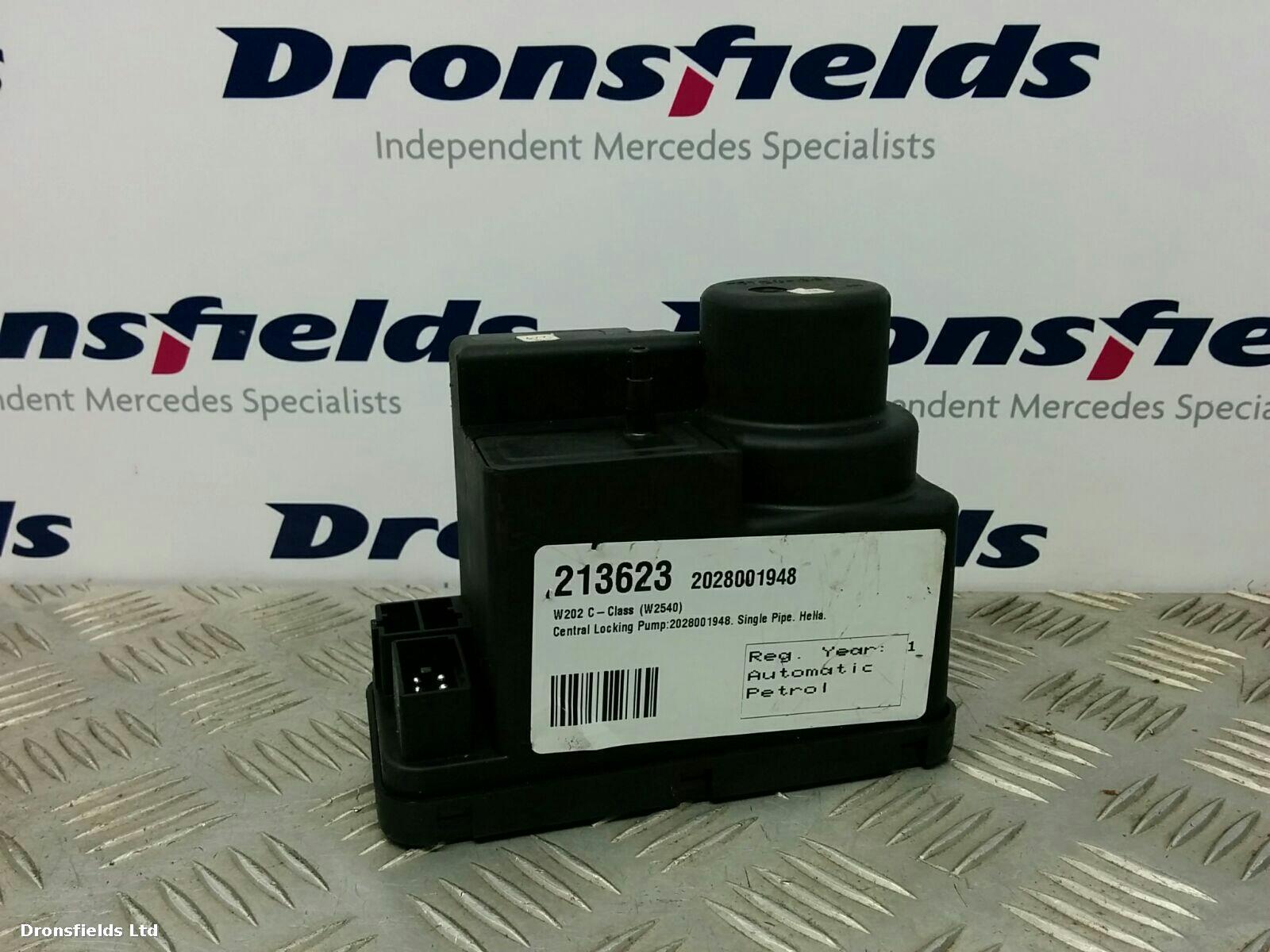 View Auto part Central Locking Vacuum Pump Mercedes C Class 1996