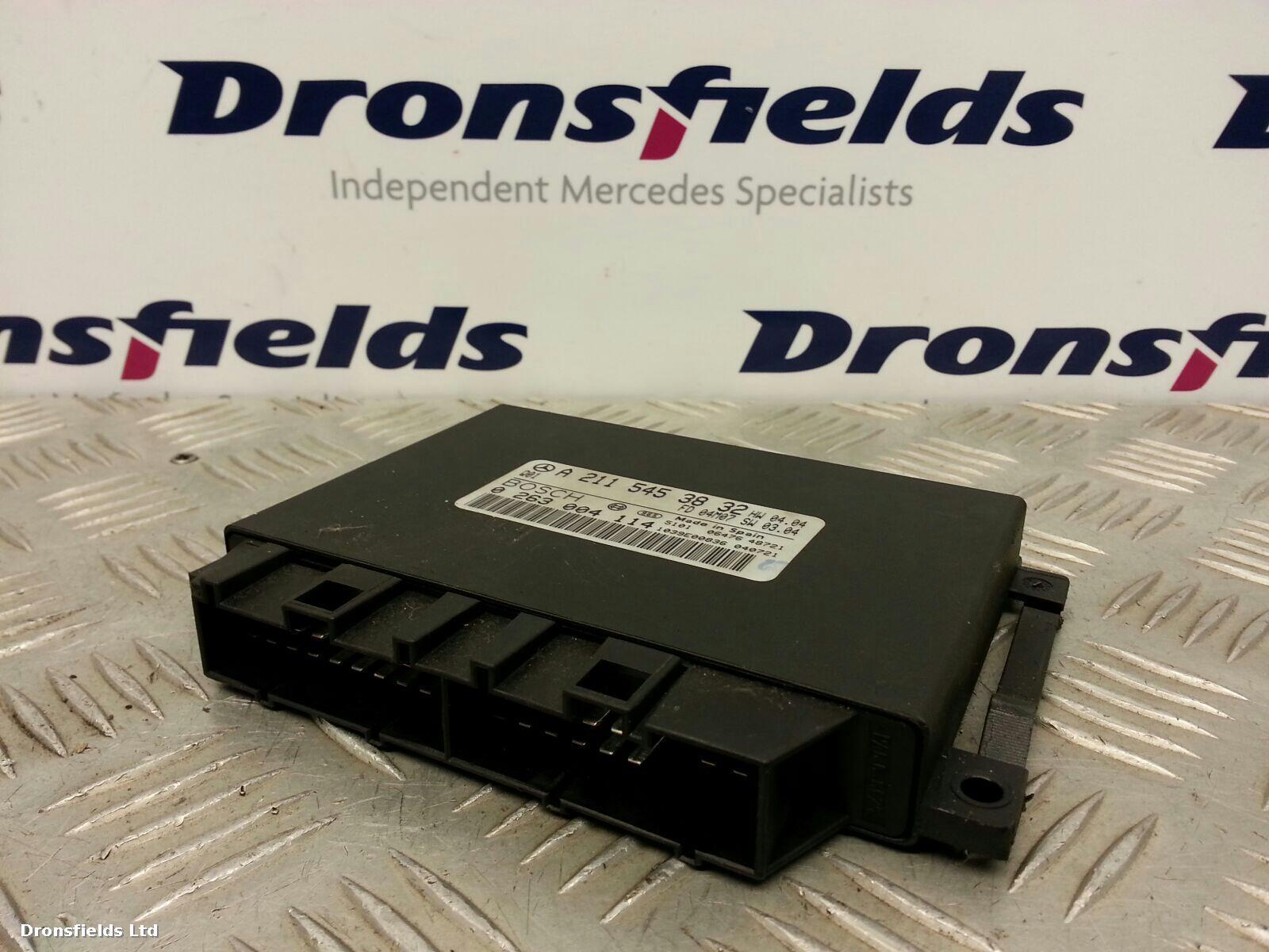 View Auto part ECU Mercedes E Class 2004