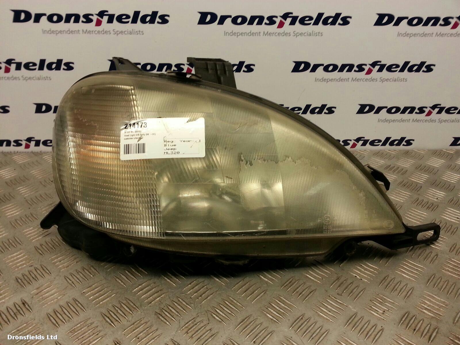 View Auto part R Headlamp Mercedes M Class 1999