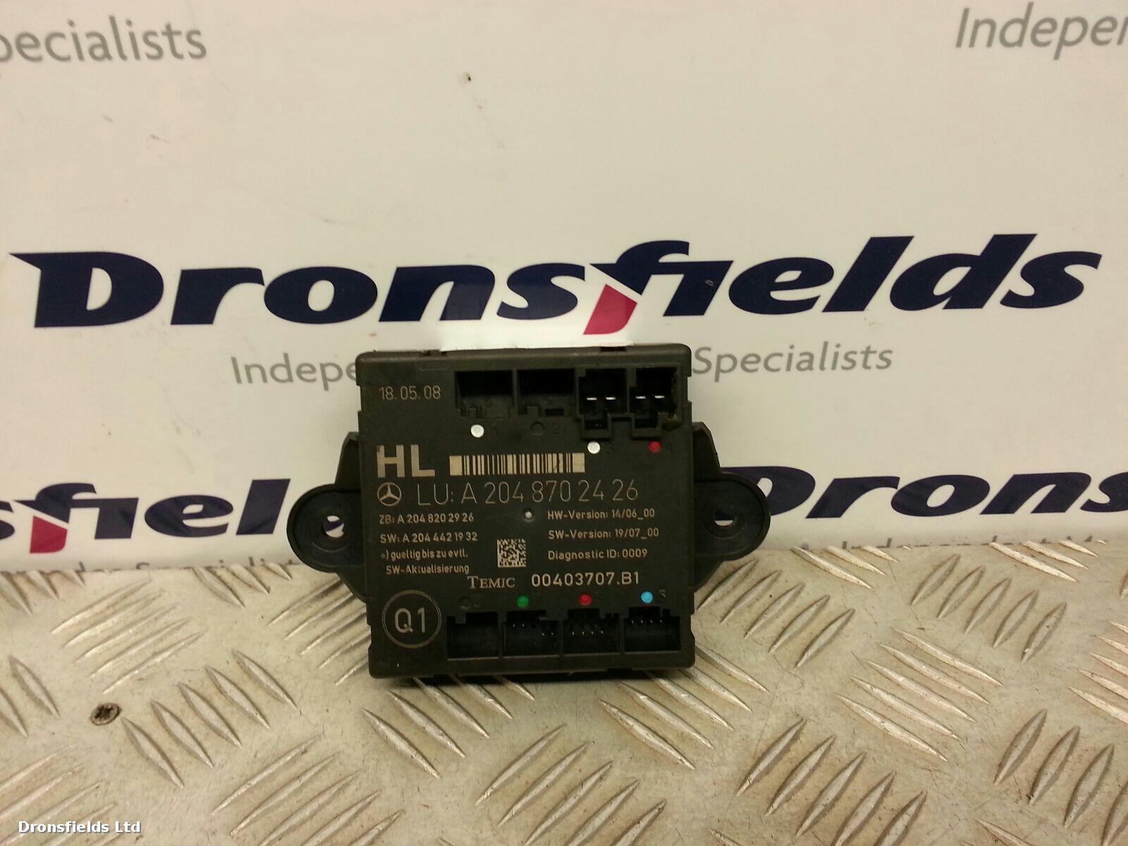 View Auto part ECU Mercedes C Class 2008