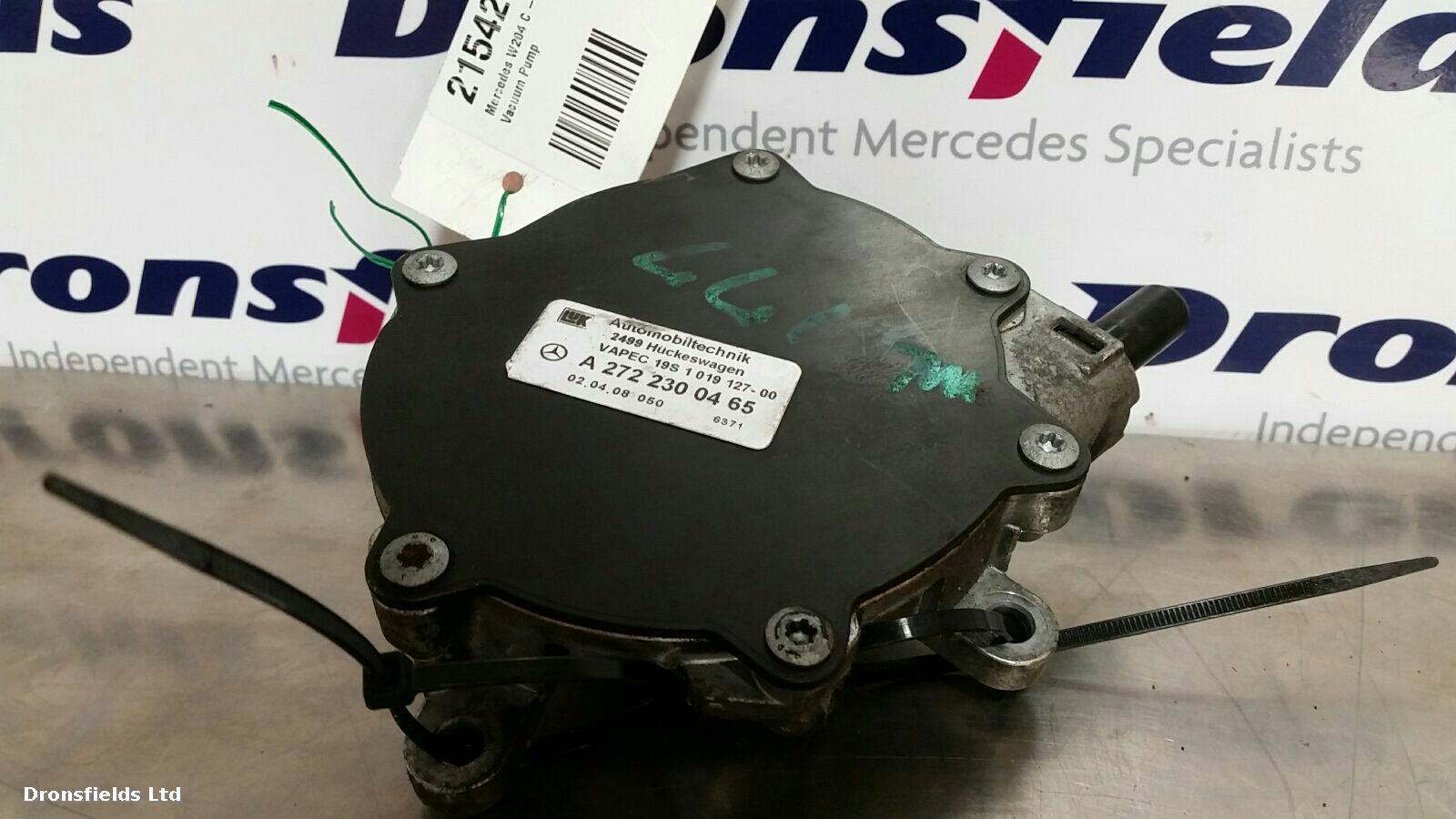 View Auto part Vacuum Pump Mercedes C Class 2009