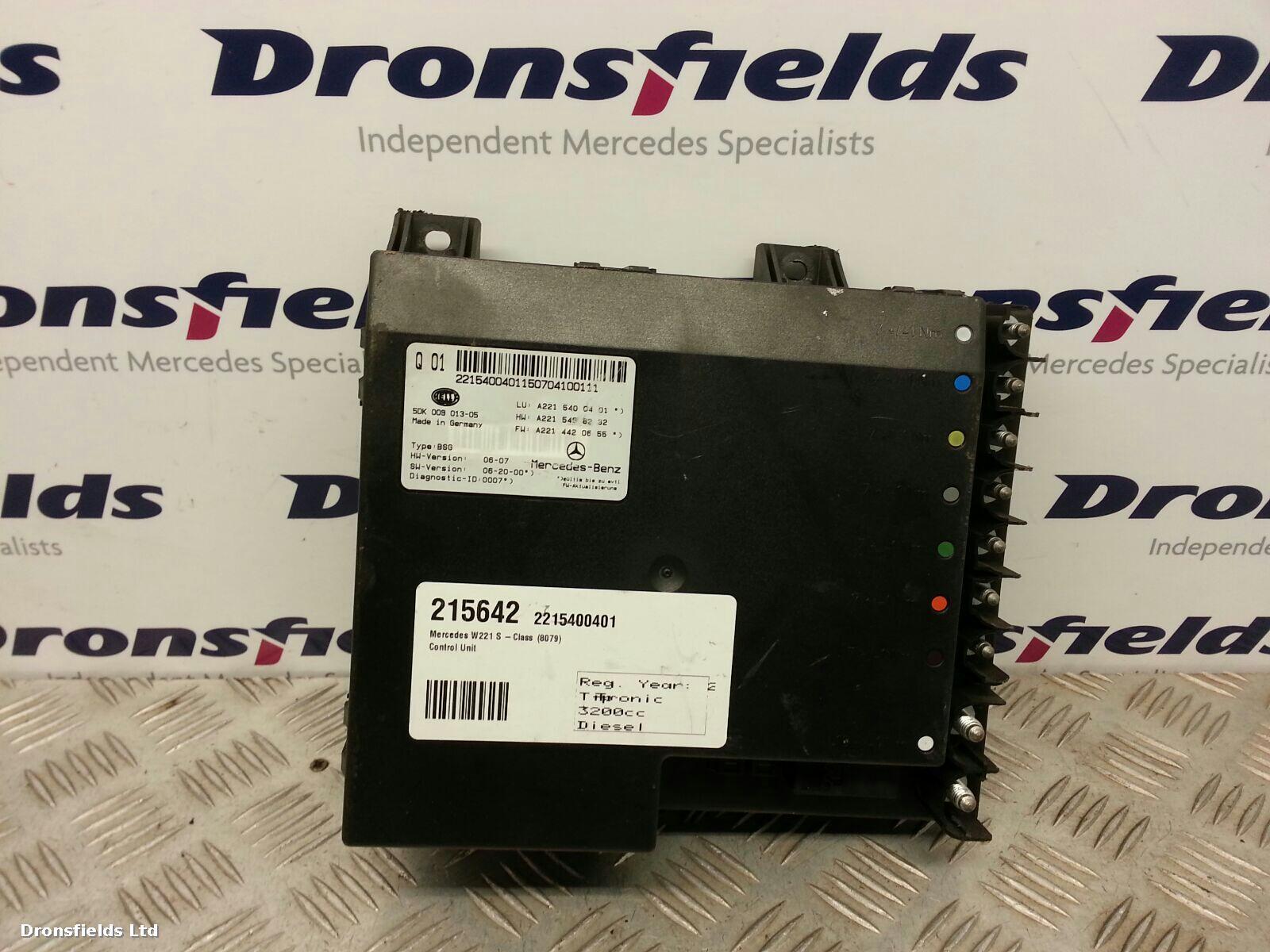 View Auto part ECU Mercedes S Class 2007