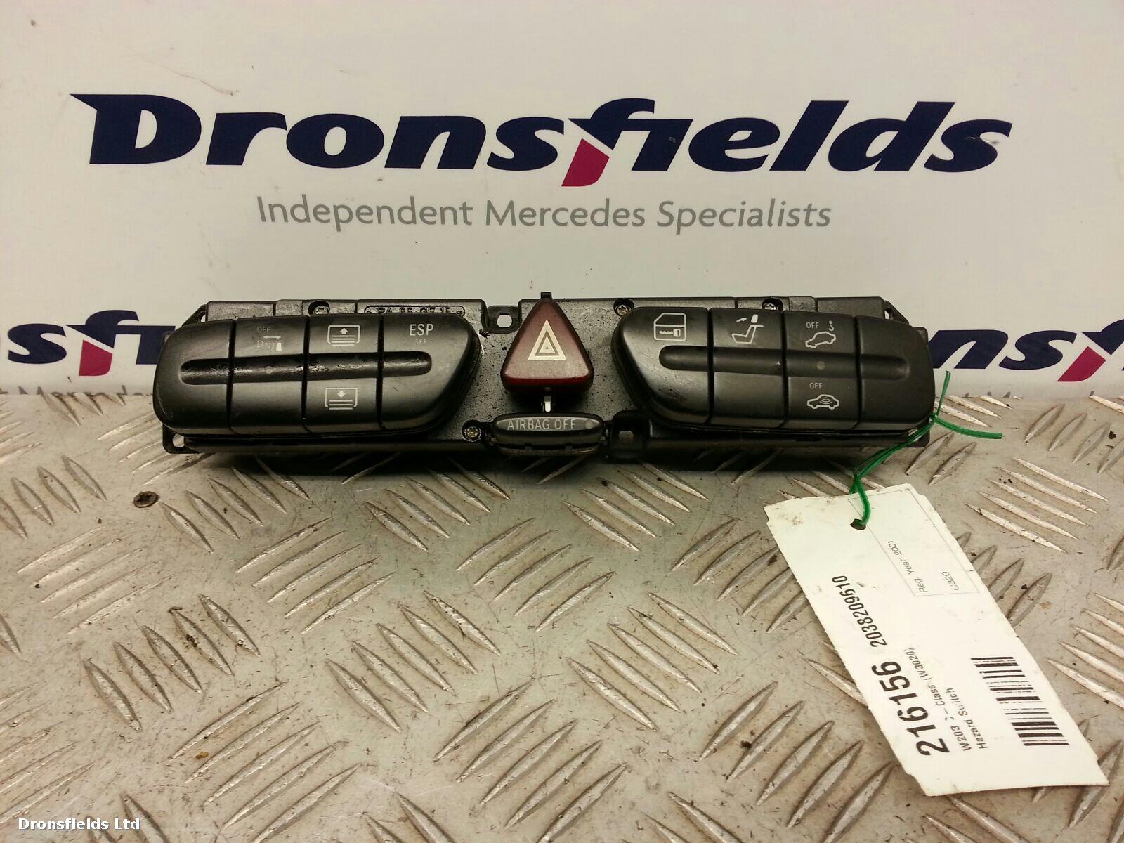 View Auto part Misc Switch Mercedes C Class 2001