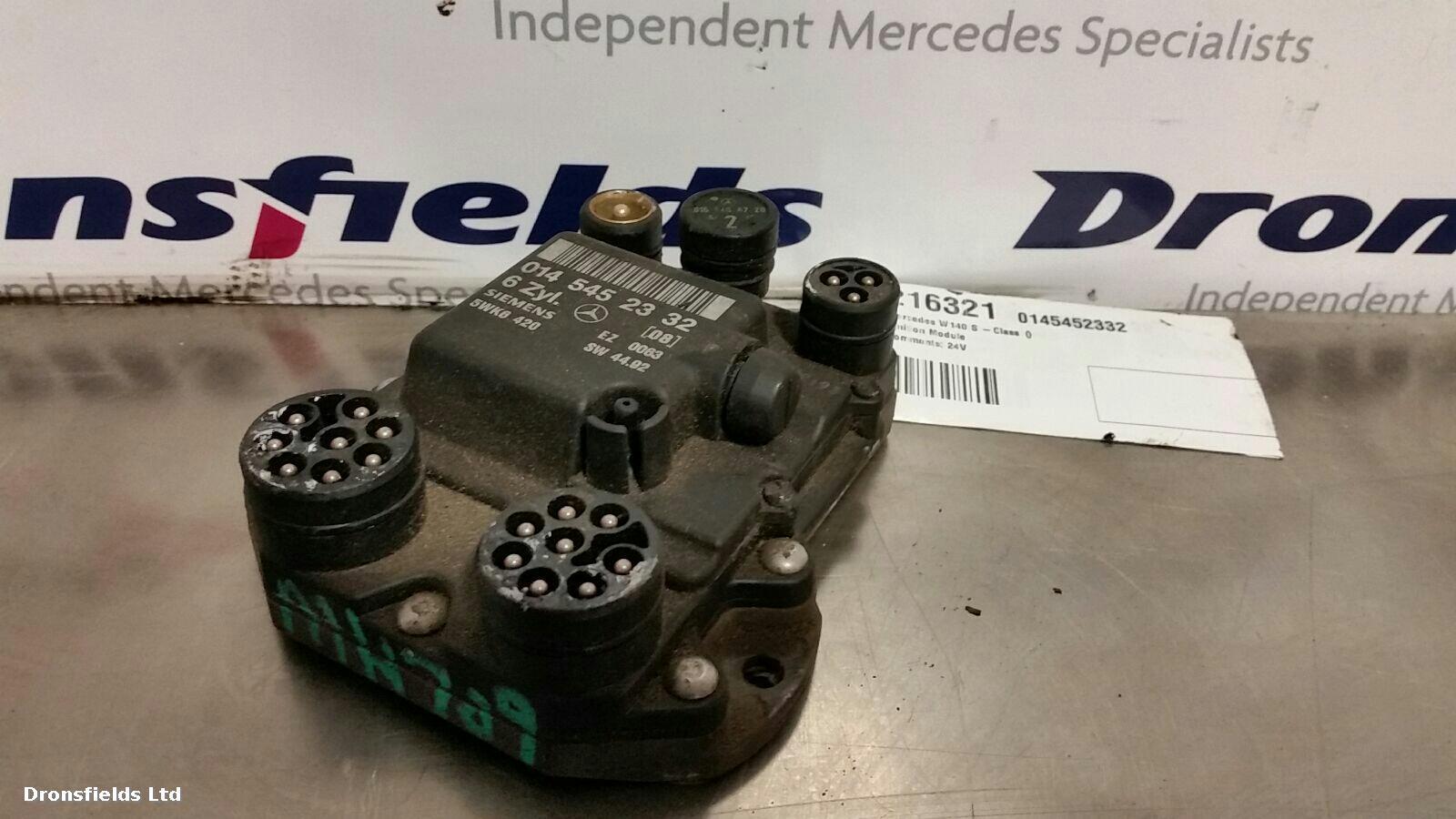 View Auto part ECU Mercedes S Class 1998