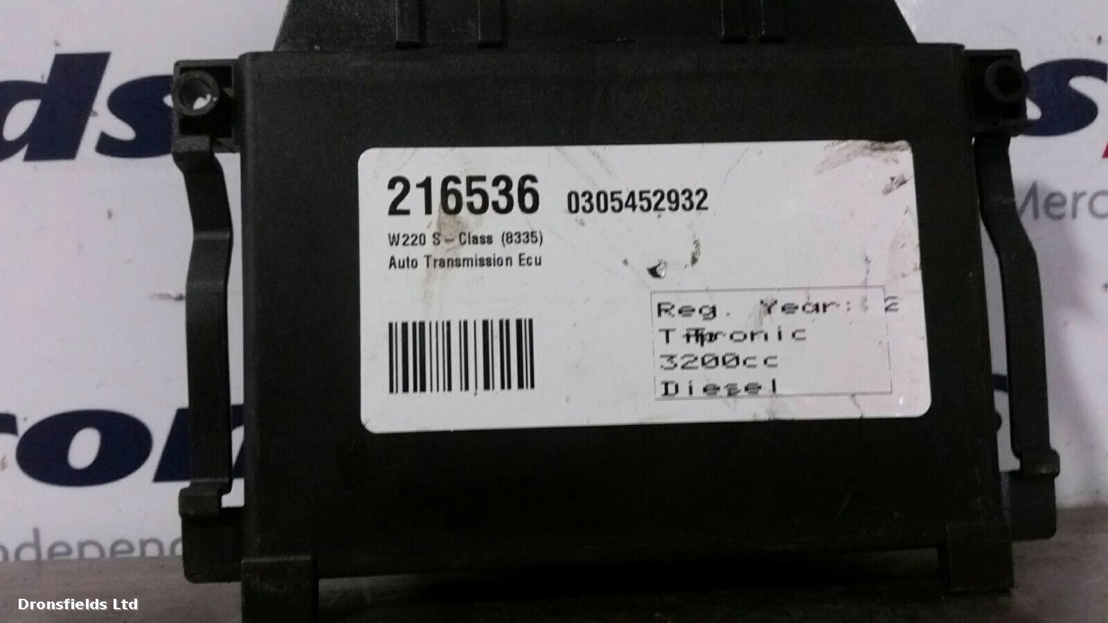 View Auto part ECU Mercedes S Class 2001