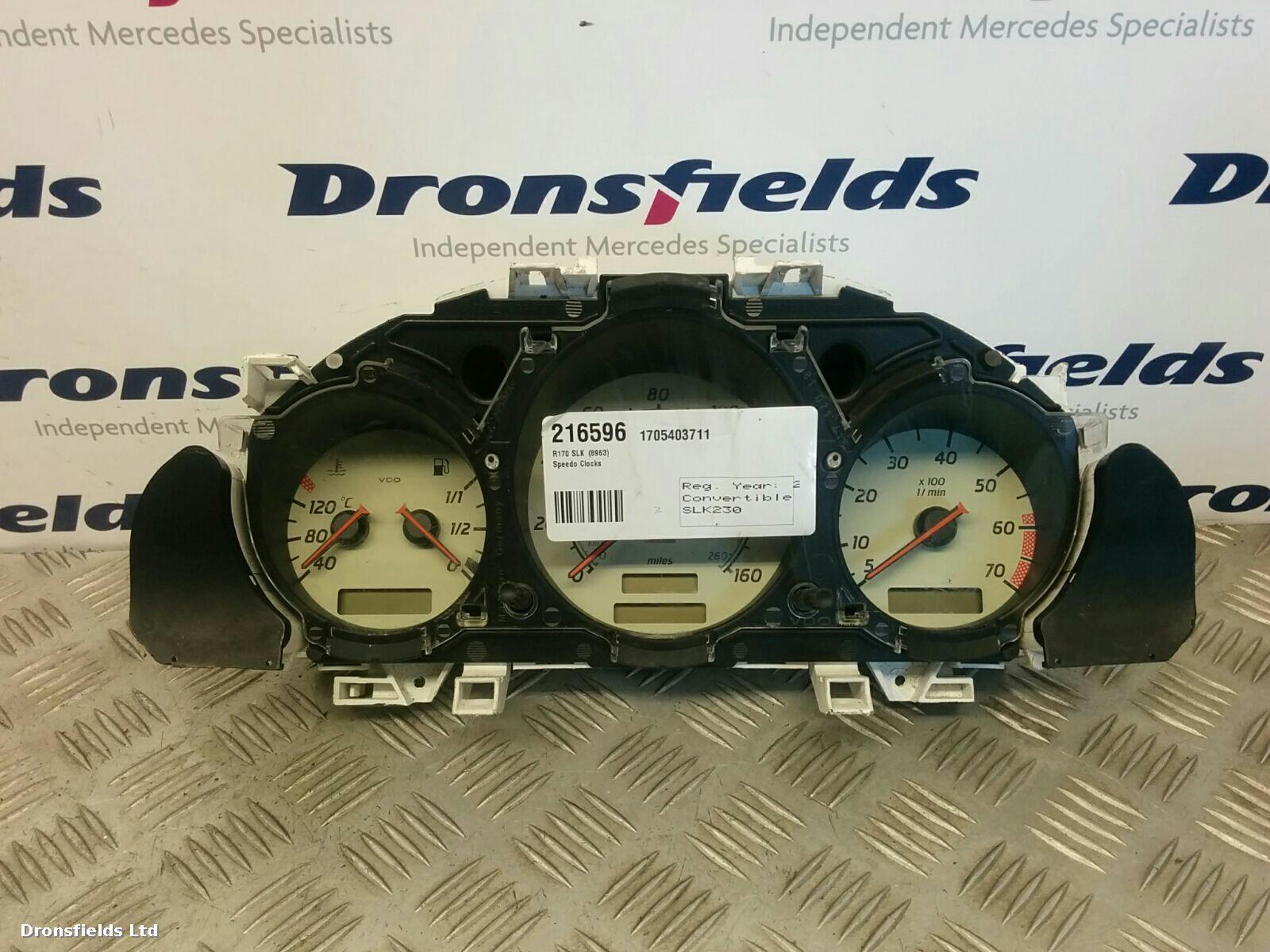 View Auto part Speedometer Mercedes Slk 2000
