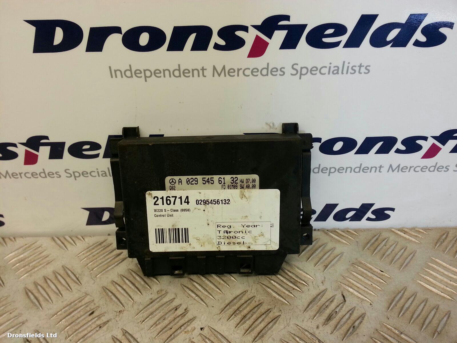 View Auto part ECU Mercedes S Class 2001