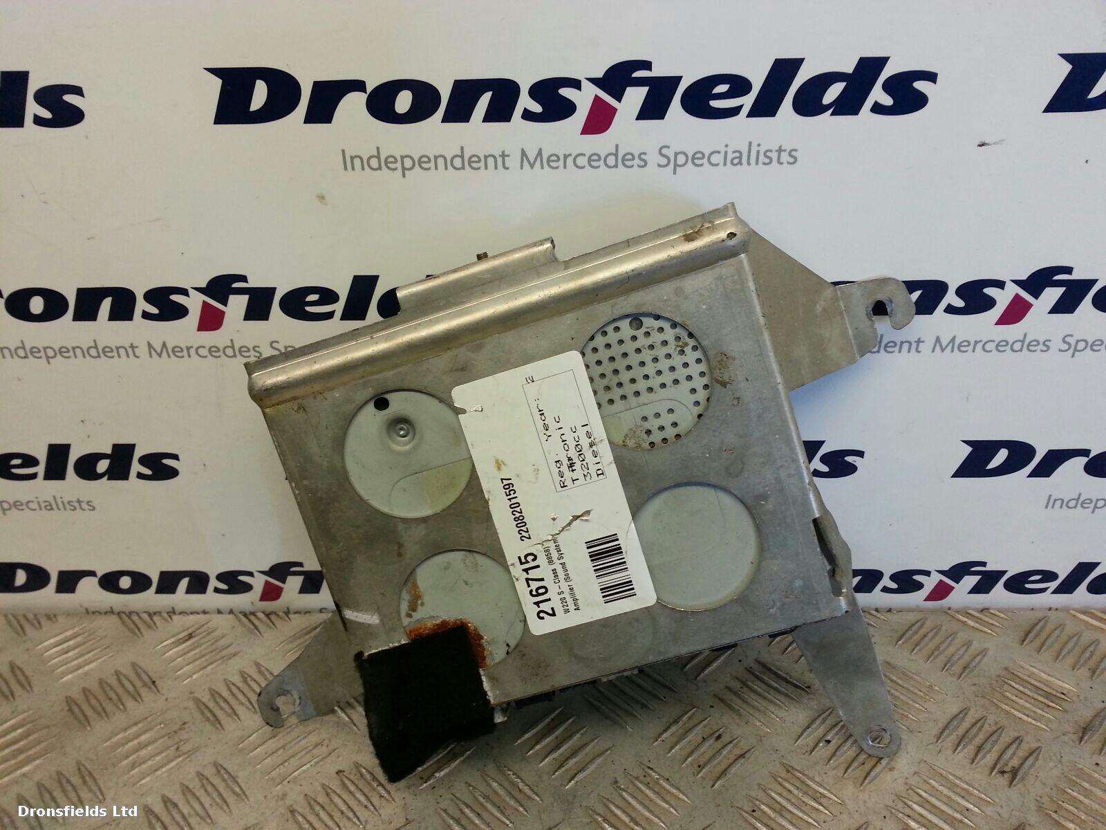 View Auto part Amplifier Unit Mercedes S Class 2001