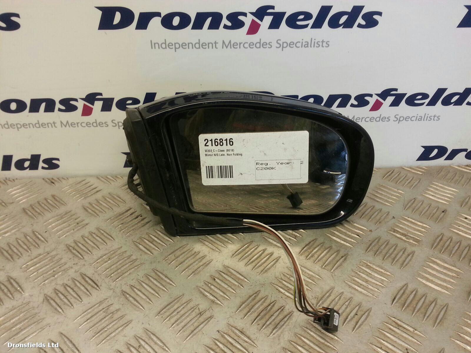 View Auto part R Door Mirror Mercedes C Class 2007