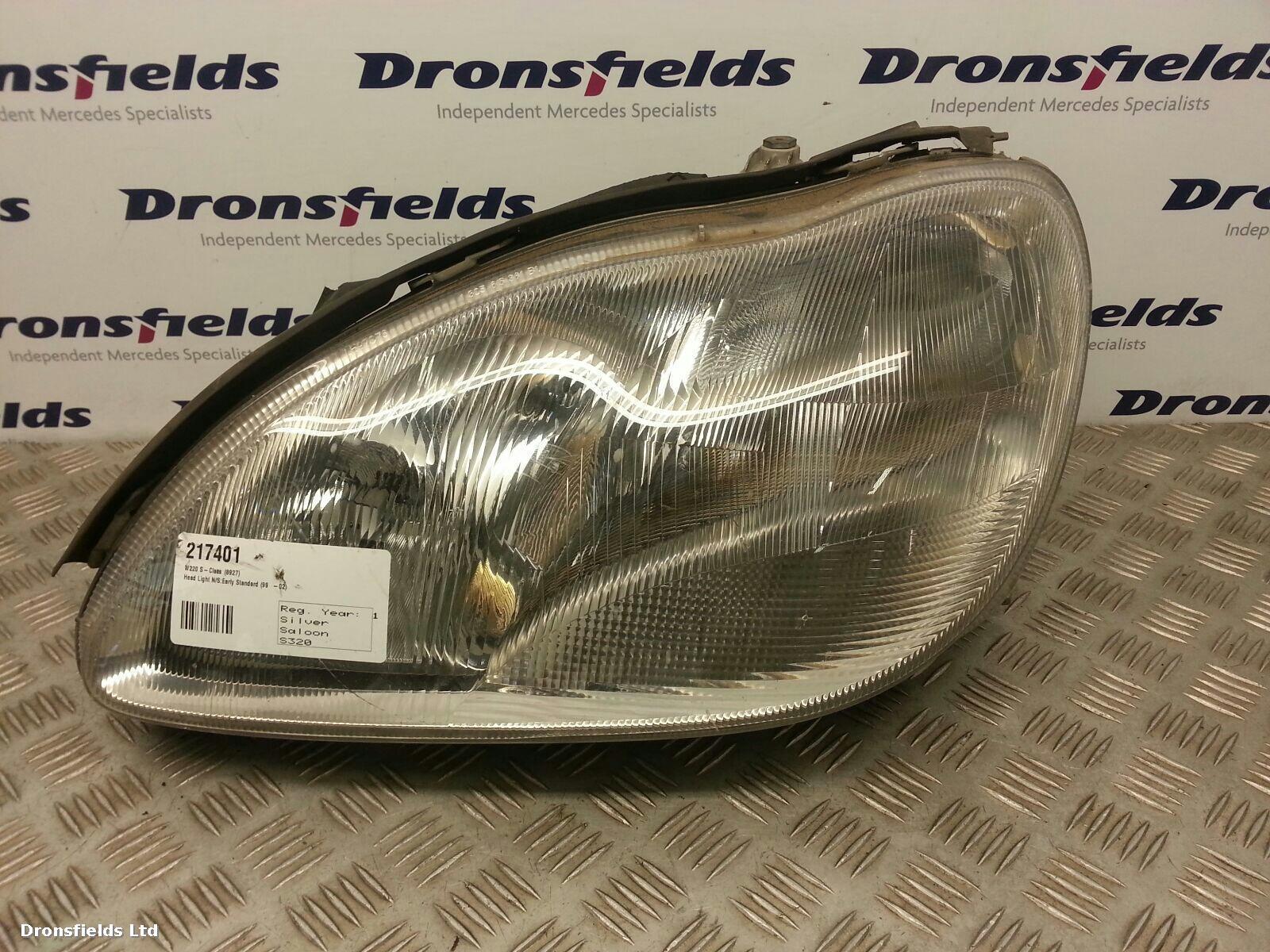 View Auto part L Headlamp Mercedes S Class 1999