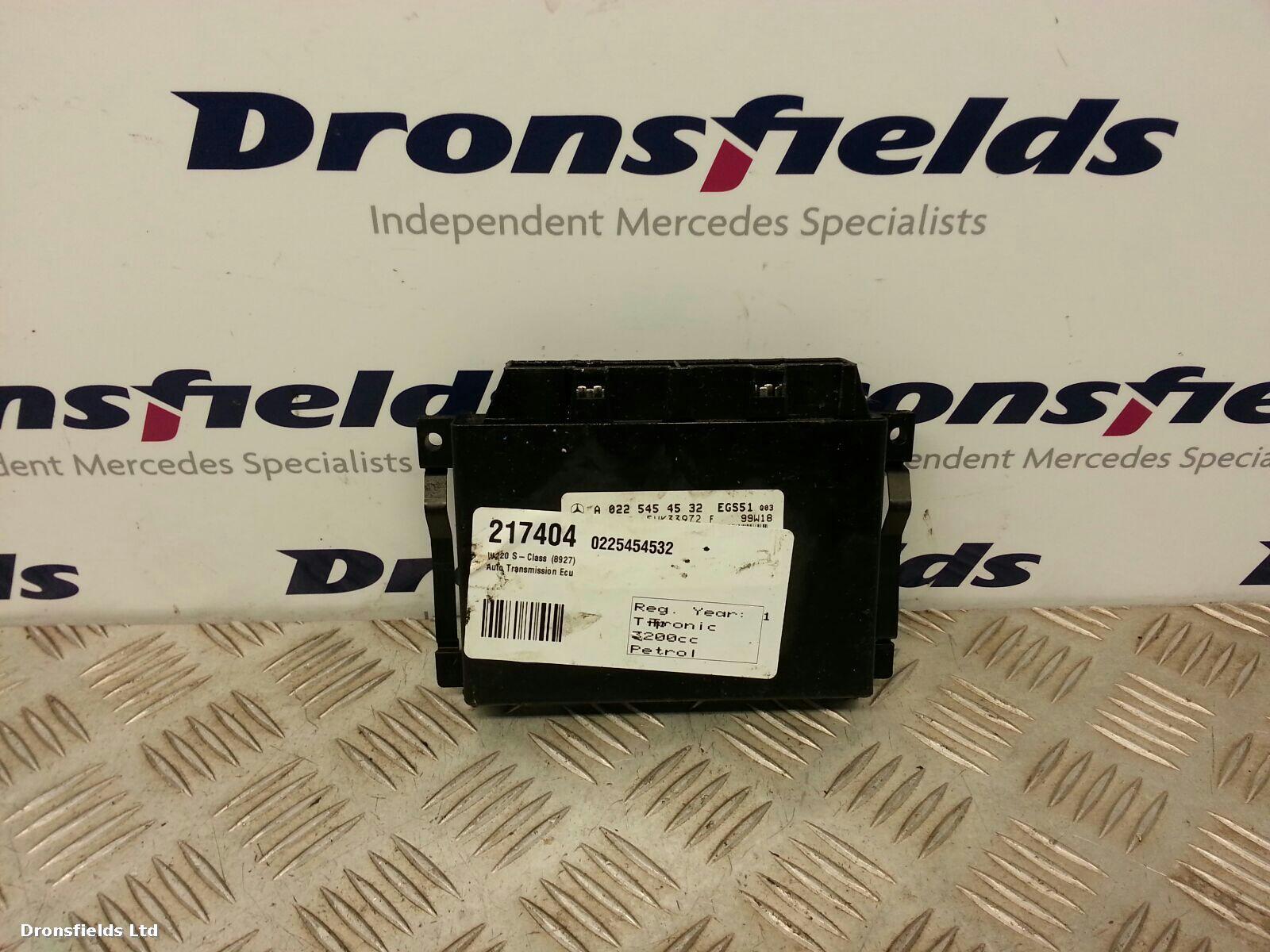 View Auto part ECU Mercedes S Class 1999