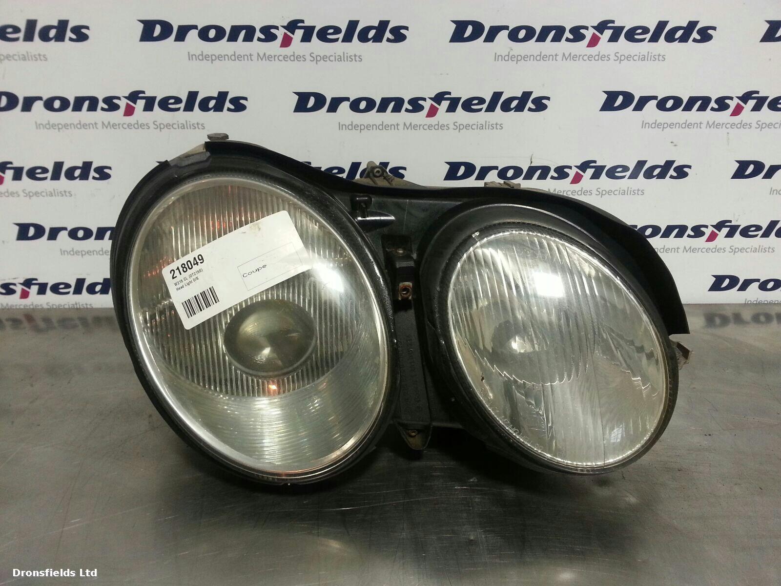 View Auto part R Headlamp Mercedes Cl Class 2001
