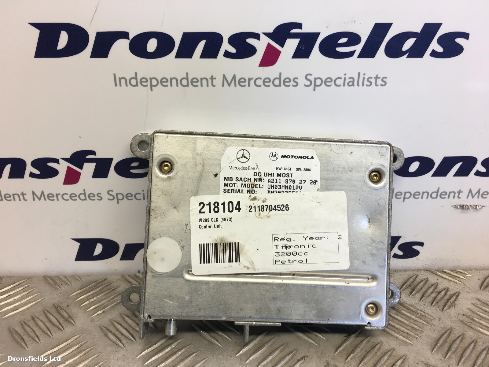 View Auto part ECU Mercedes Clk 2005