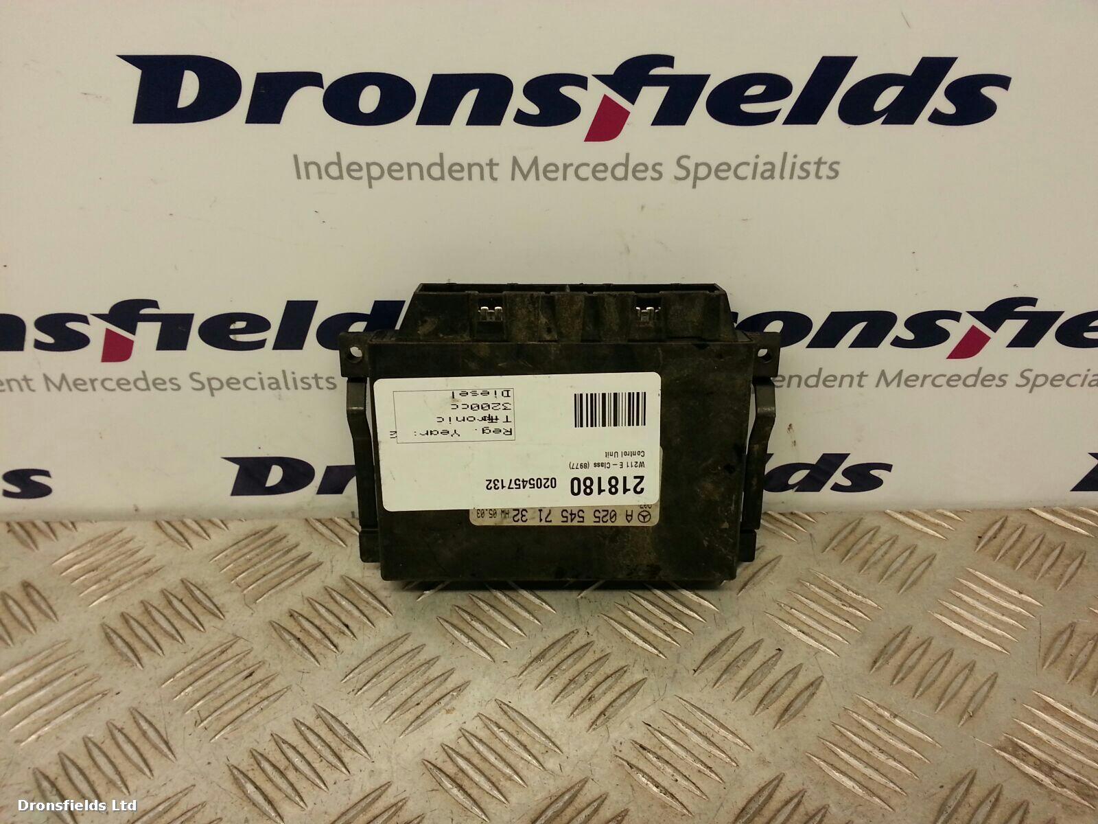 View Auto part ECU Mercedes E Class 2003