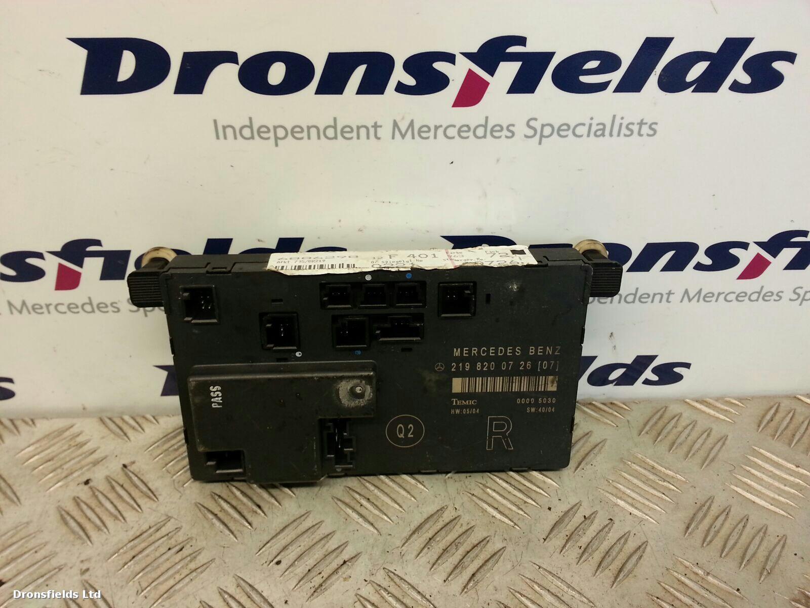 View Auto part ECU Mercedes Cls Class 2006