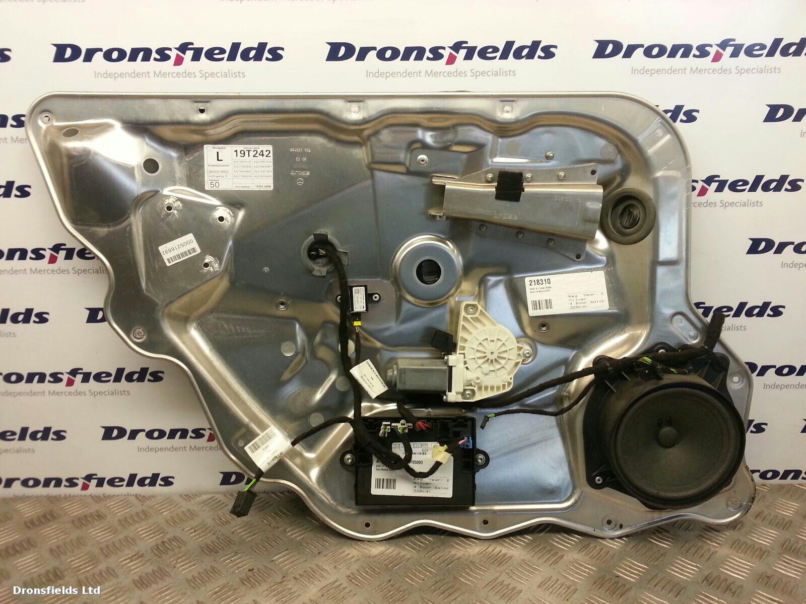 View Auto part LR Window Regulator Mercedes S Class 2008