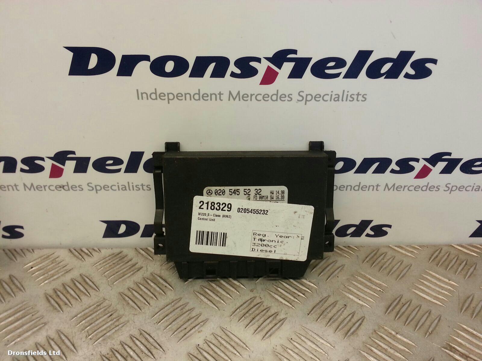 View Auto part ECU Mercedes S Class 2000