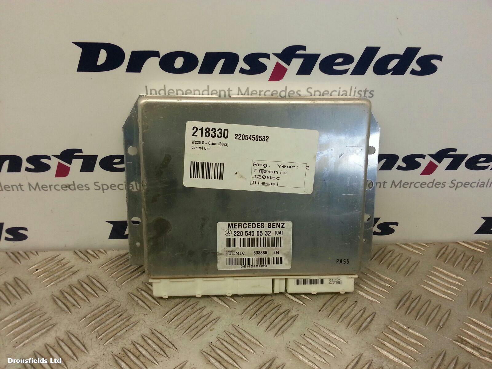View Auto part ECU Mercedes S Class 2000