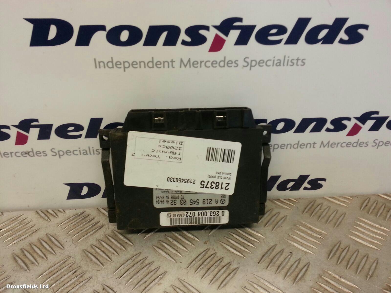 View Auto part ECU Mercedes Cls Class 2007