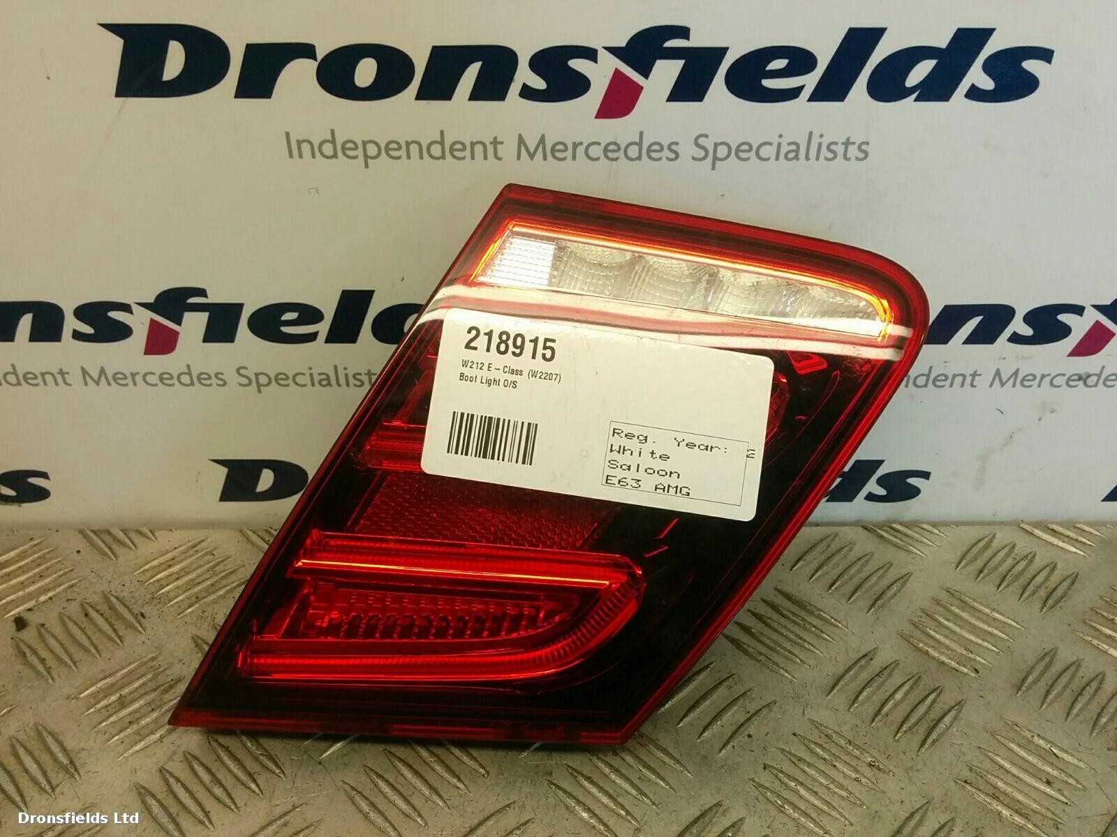 View Auto part R Taillight Mercedes E Class 2014