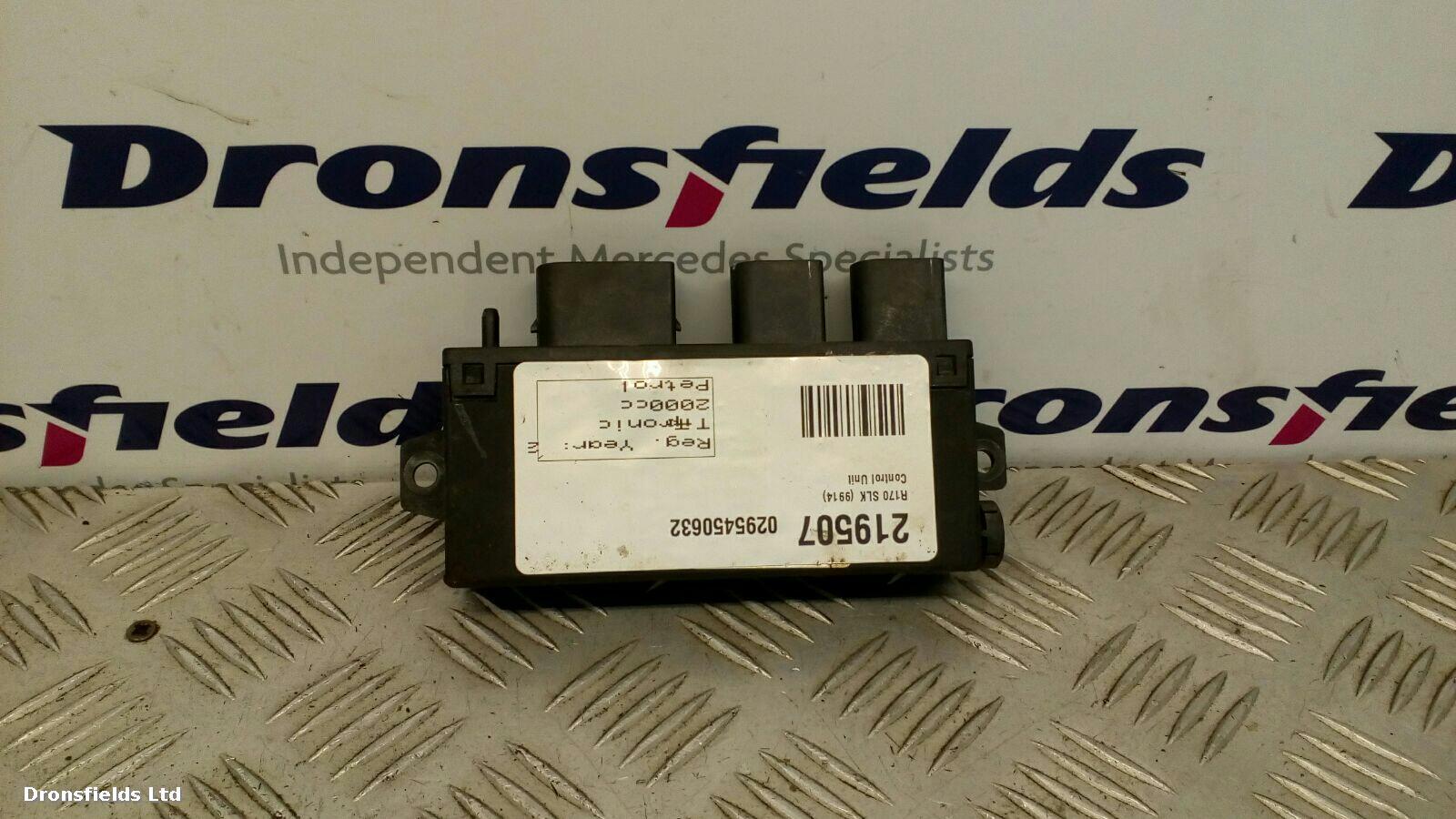 View Auto part ECU Mercedes Slk 2000