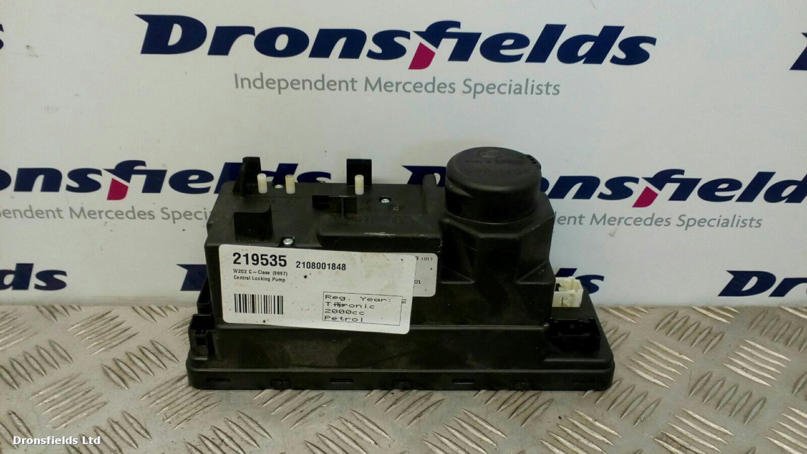 View Auto part Central Locking Vacuum Pump Mercedes C Class 2000