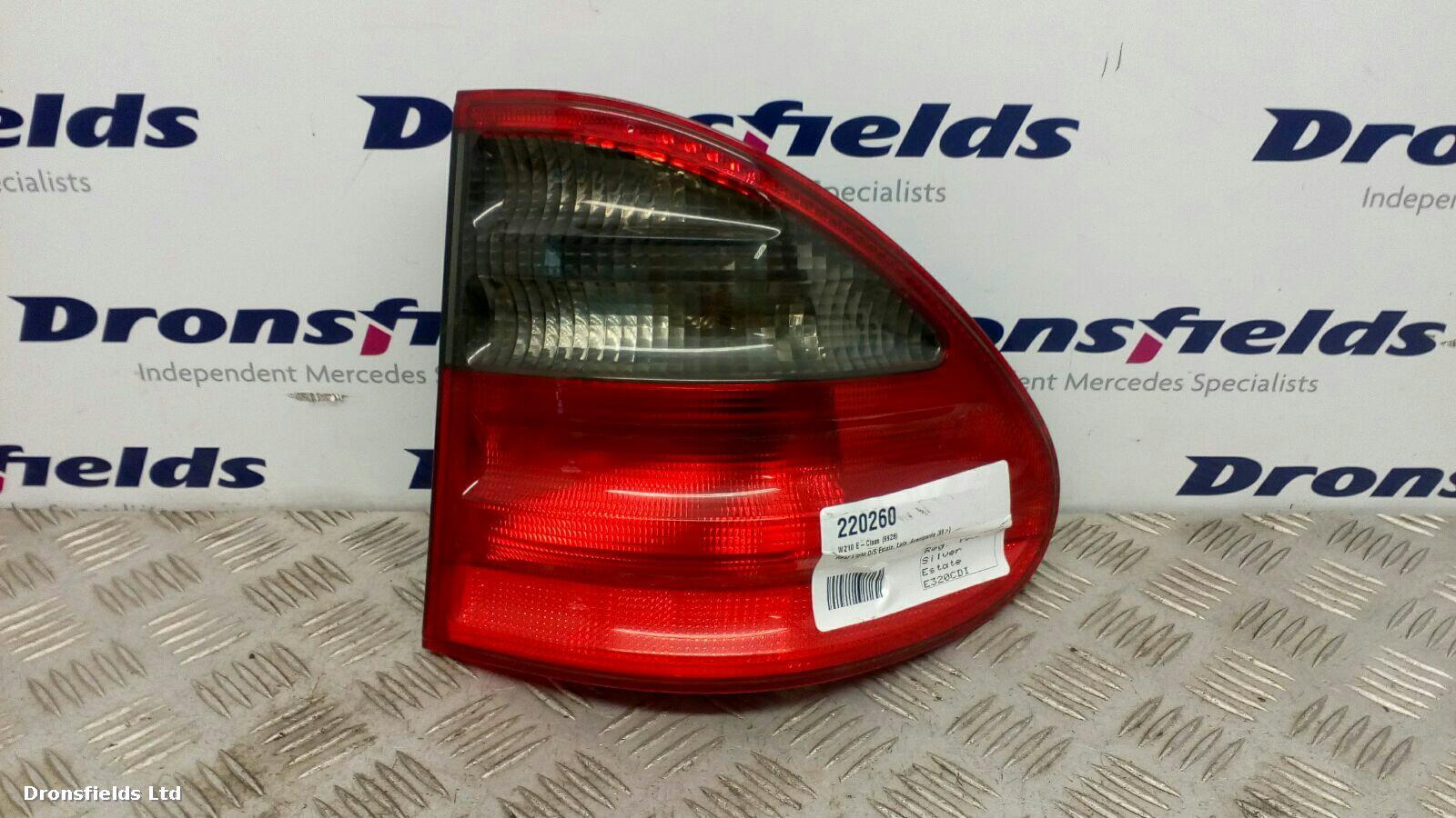 View Auto part R Taillight Mercedes E Class 2002