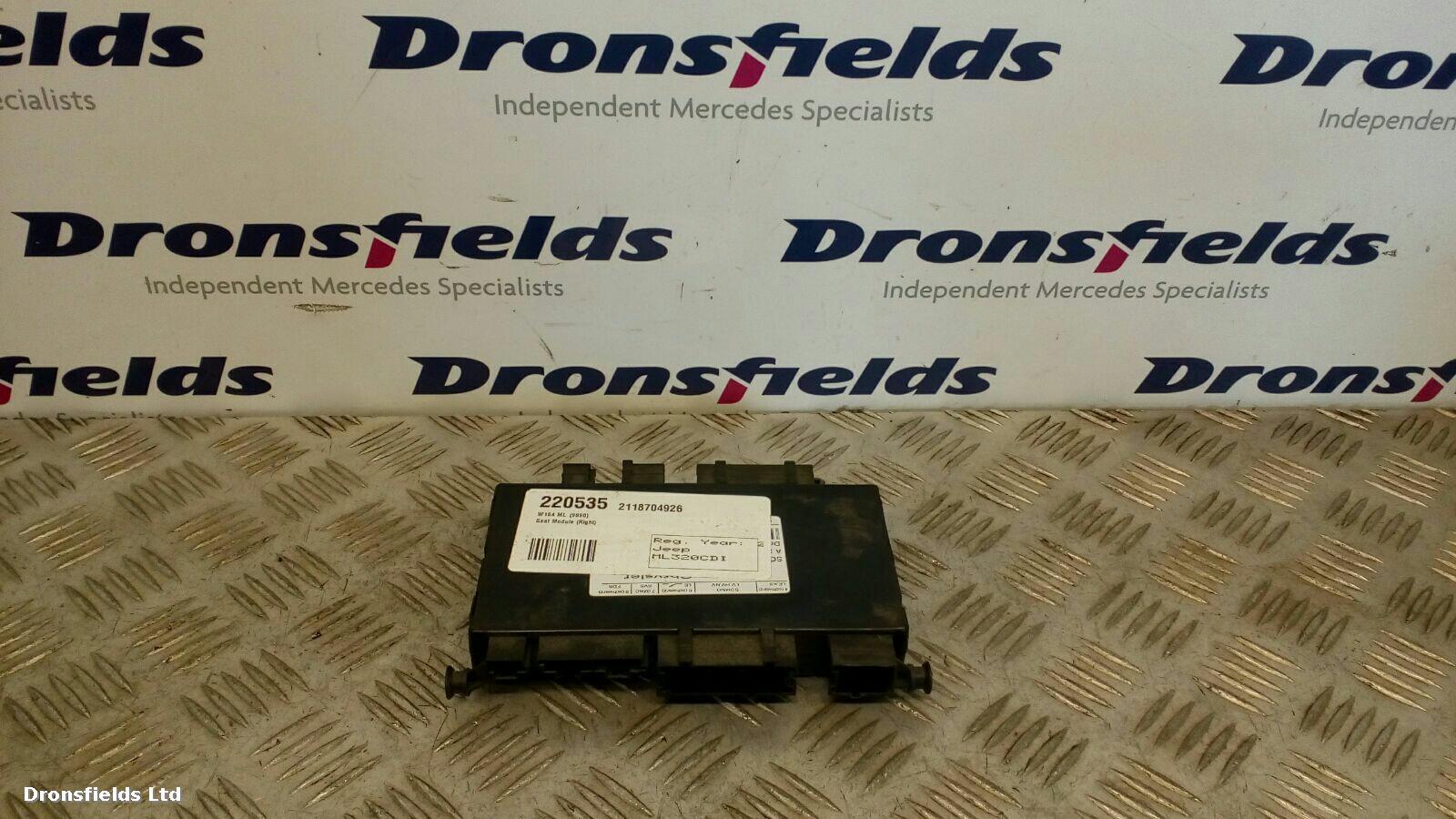 View Auto part ECU Mercedes M Class 2005