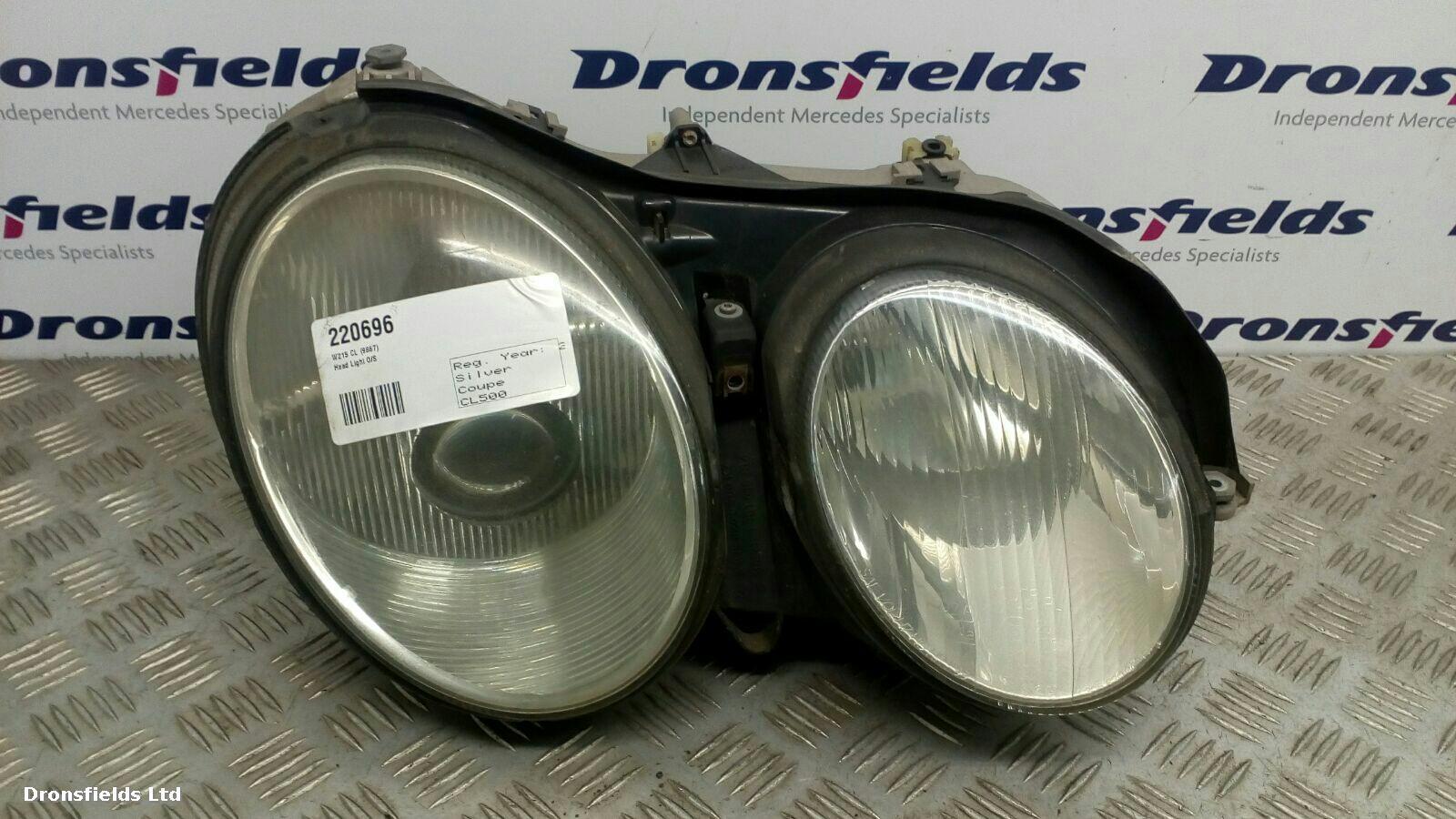 View Auto part R Headlamp Mercedes Cl Class 2000