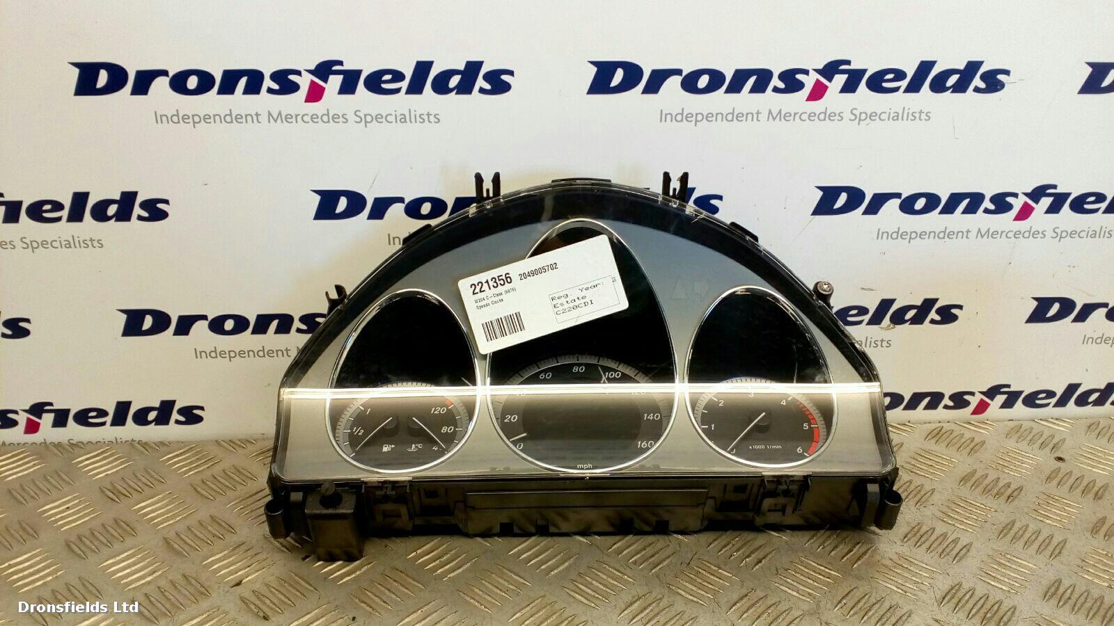 View Auto part Speedometer Mercedes C Class 2010