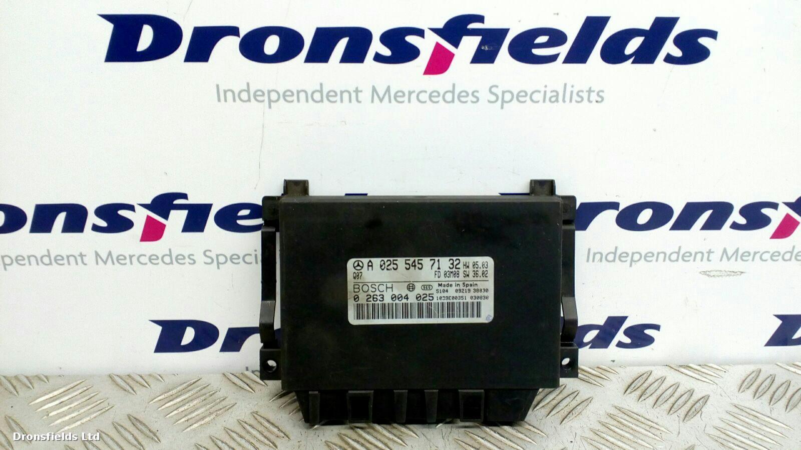 View Auto part ECU Mercedes E Class 2003