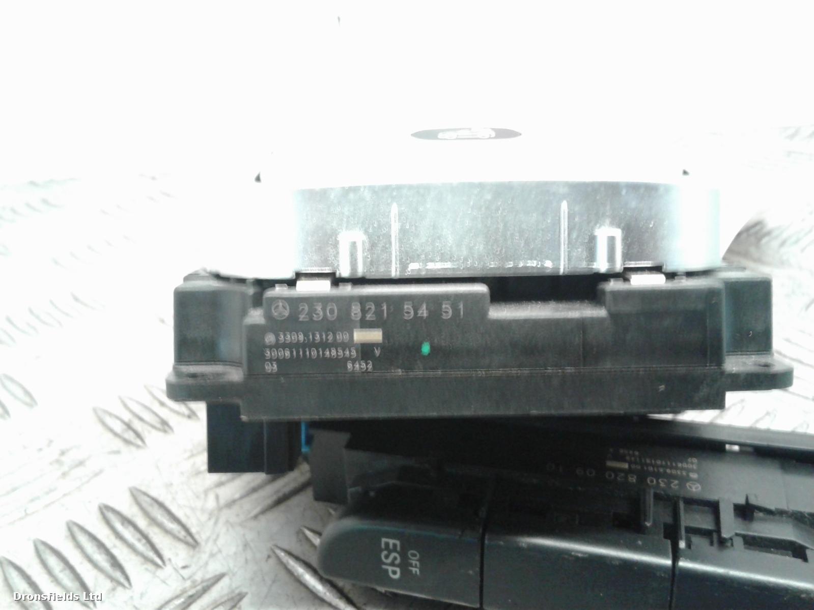 View Auto part Misc Switch Mercedes Sl 2007