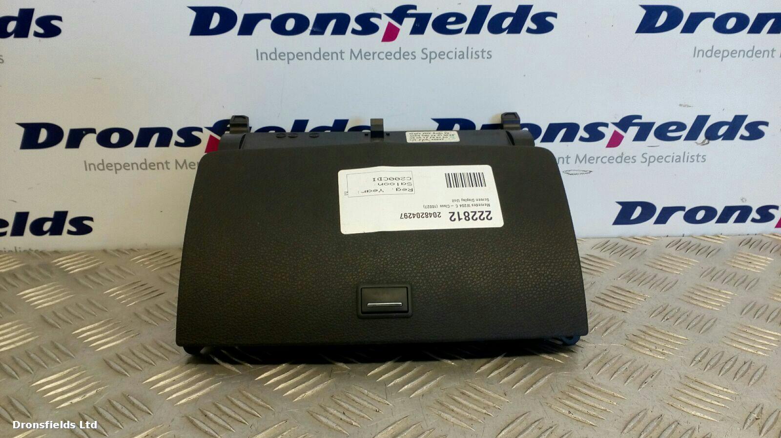 View Auto part Radio Display Mercedes C Class 2008
