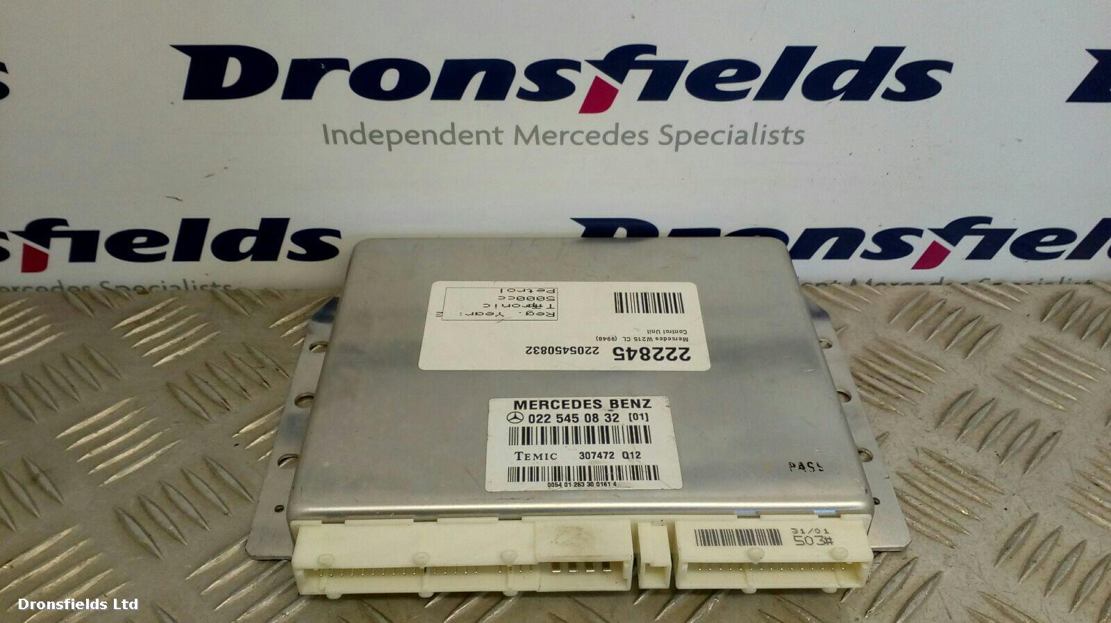 View Auto part ECU Mercedes Cl Class 2001