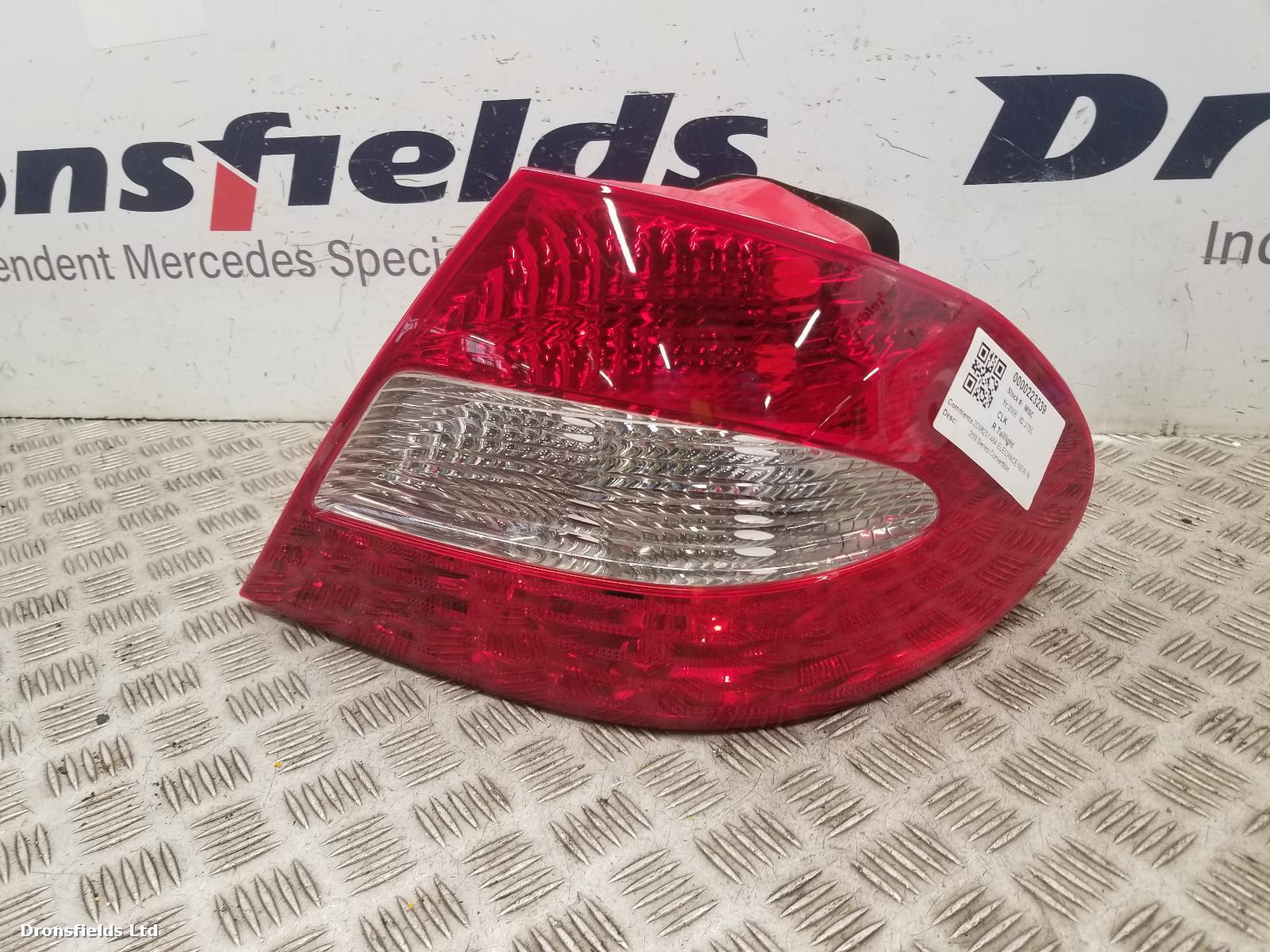 View Auto part R Taillight Mercedes Clk 2008