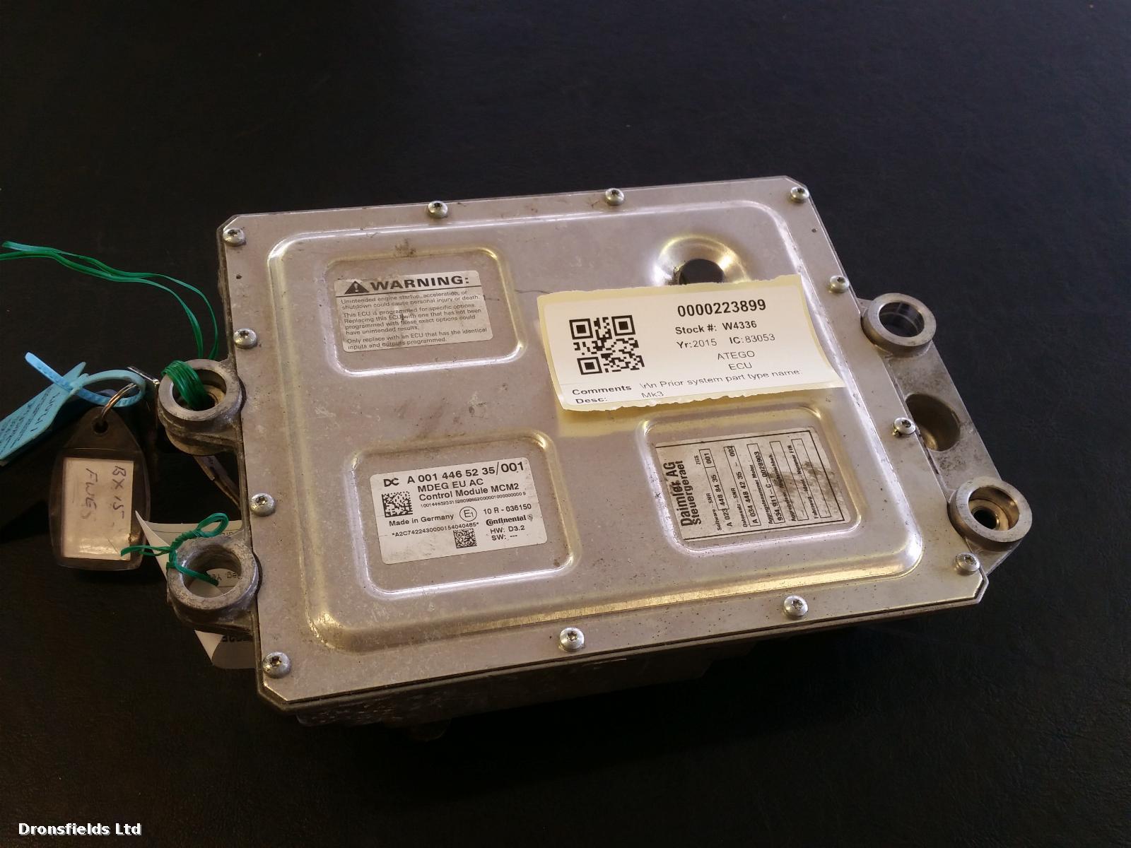 View Auto part ECU Mercedes Actros 2015