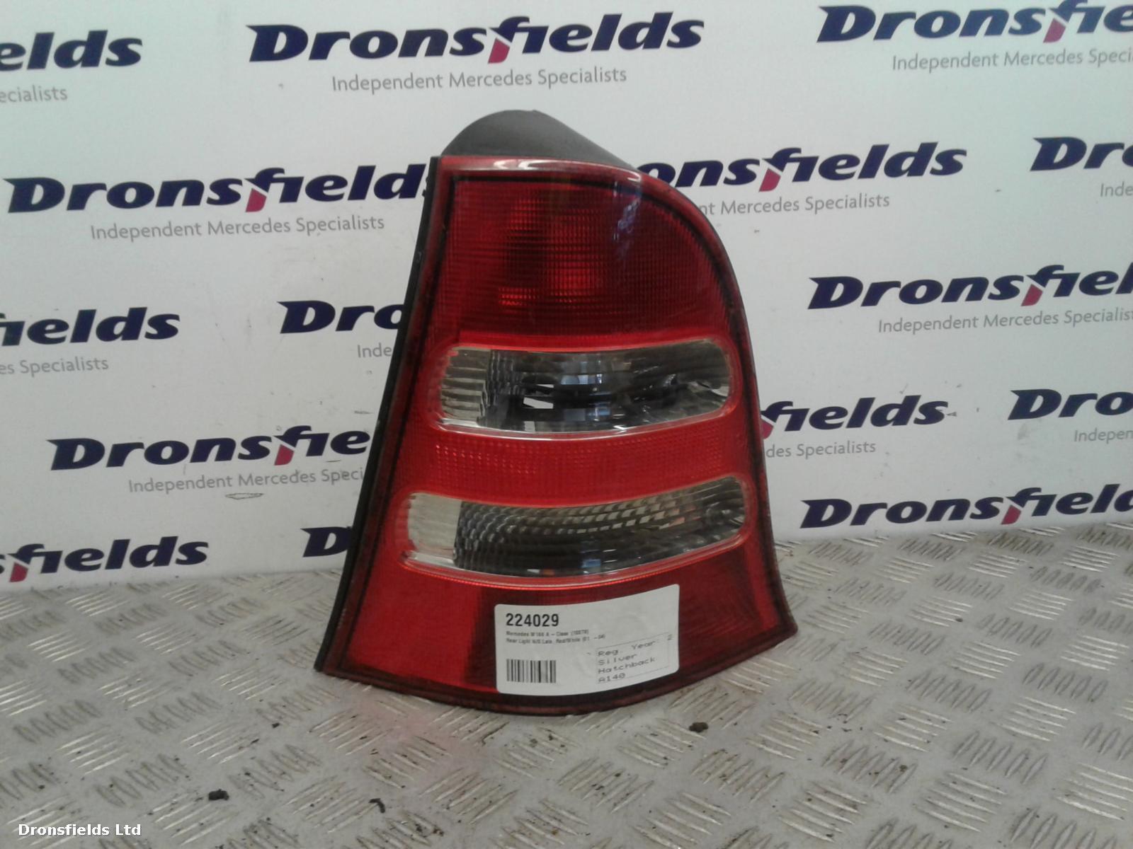 View Auto part L Taillight Mercedes A Class 2003