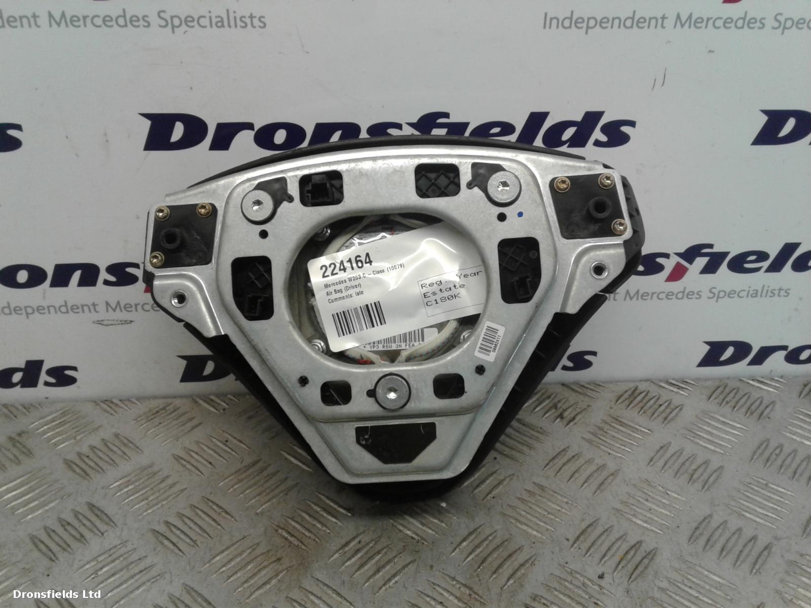 View Auto part R Air Bag Mercedes C Class 2004