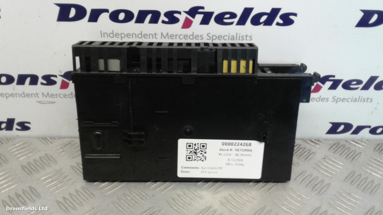 View Auto part Misc. Relay Mercedes E Class 2004