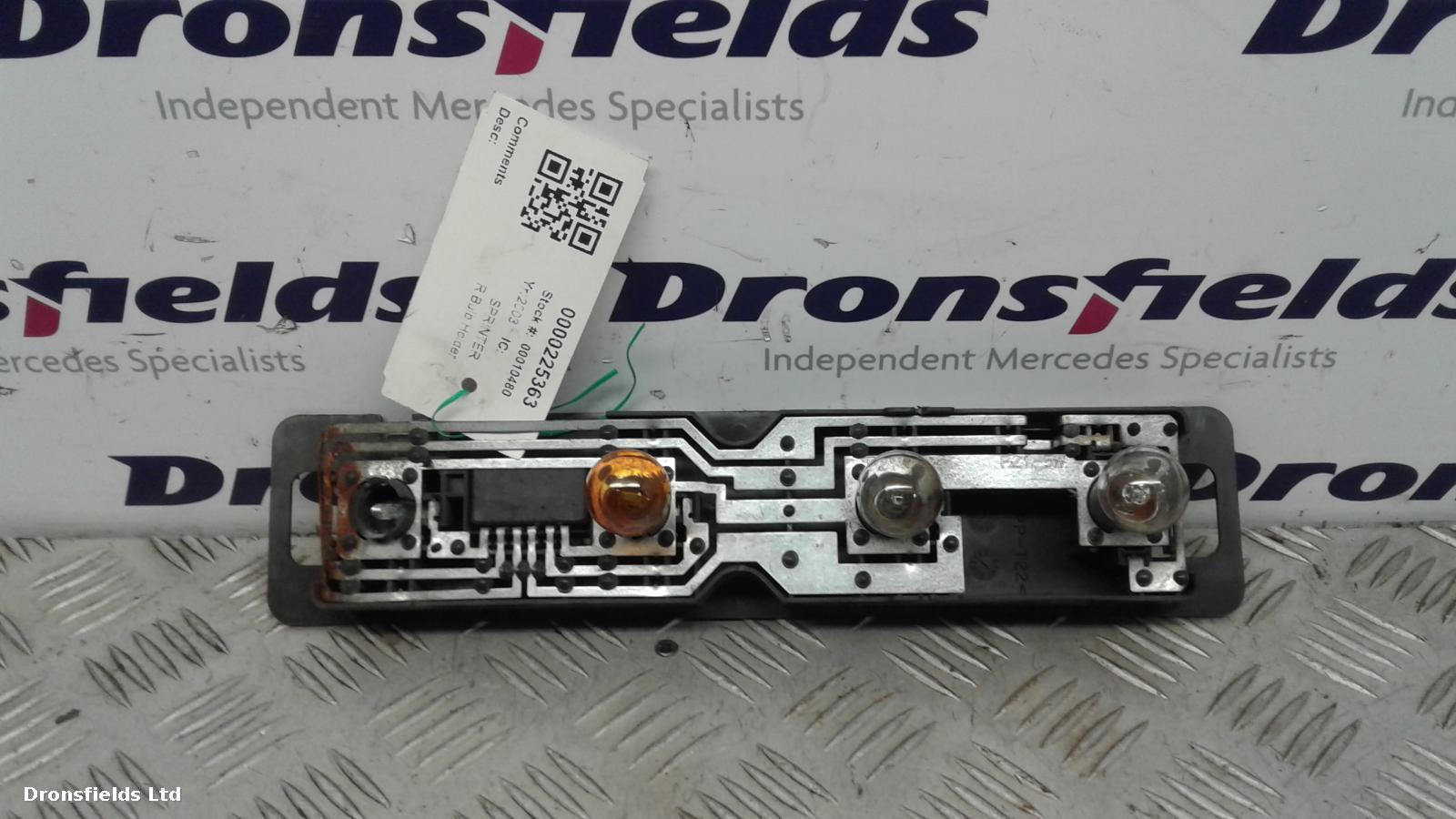 View Auto part R Bulb Holder Mercedes Sprinter 2003