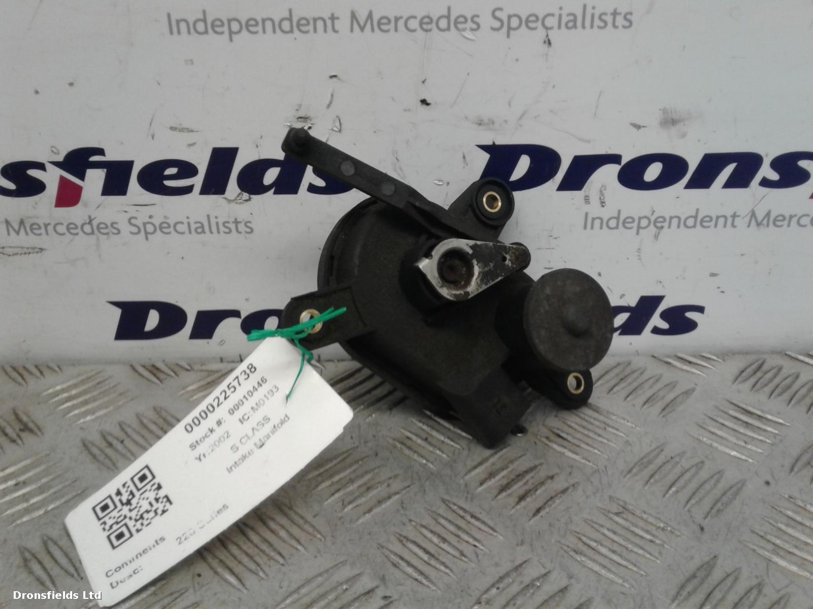 View Auto part Intake Manifold Mercedes S Class 2002