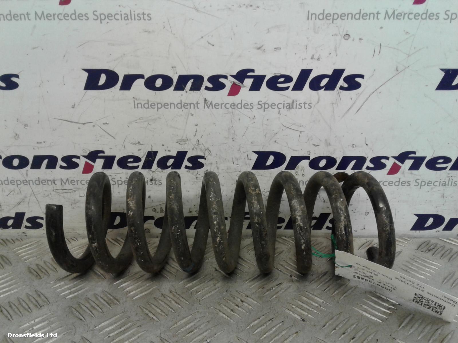 View Auto part Rear Coil Spring Mercedes Slk 2012