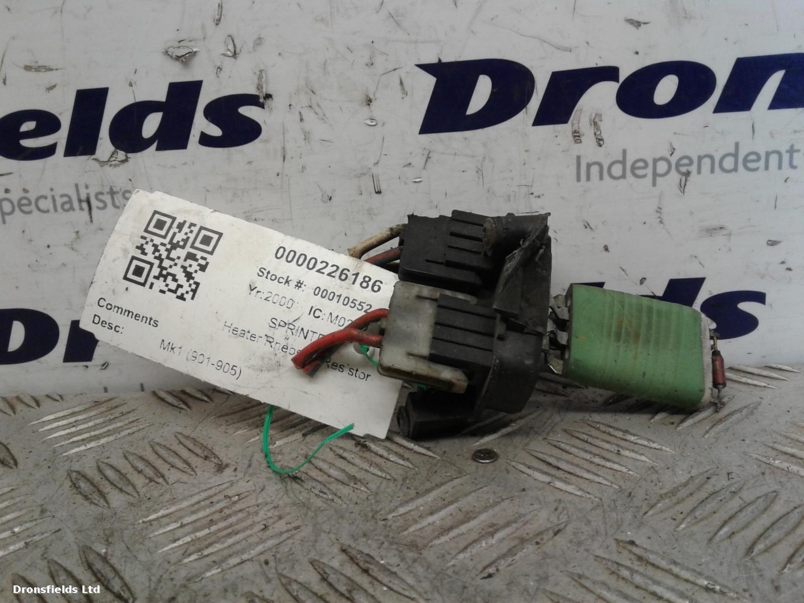 View Auto part Heater Rheostat Mercedes Sprinter 2000
