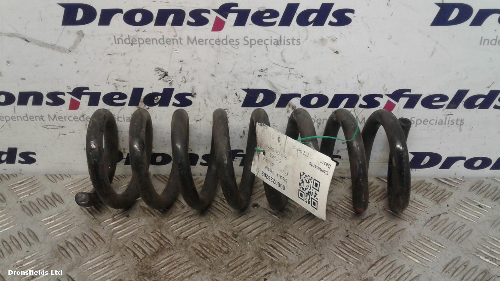 View Auto part Rear Coil Spring Mercedes E Class 2010