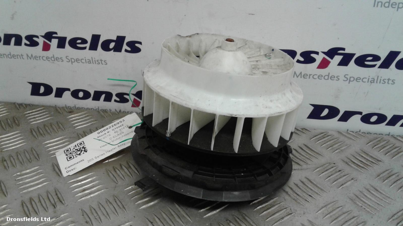 View Auto part Heater Motor/Assembly Mercedes C Class 2016