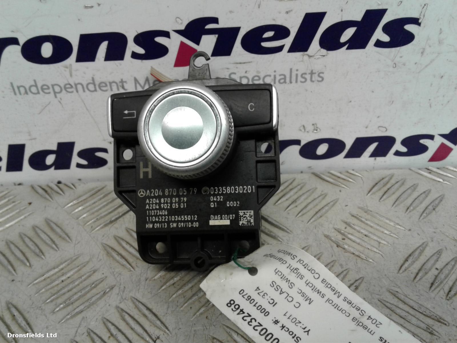 View Auto part Misc Switch Mercedes C Class 2011